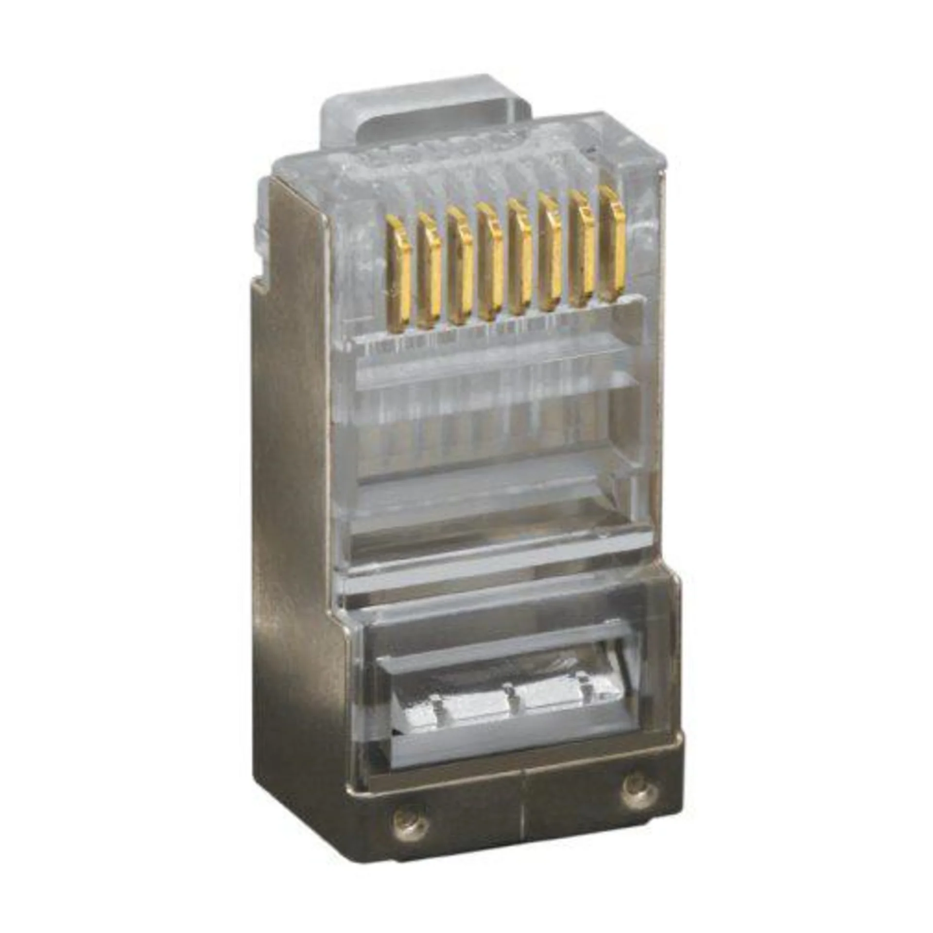 Коннектор RJ-45 8P8C кат.5e, 100шт., SNR (SNR-RJ-45s)