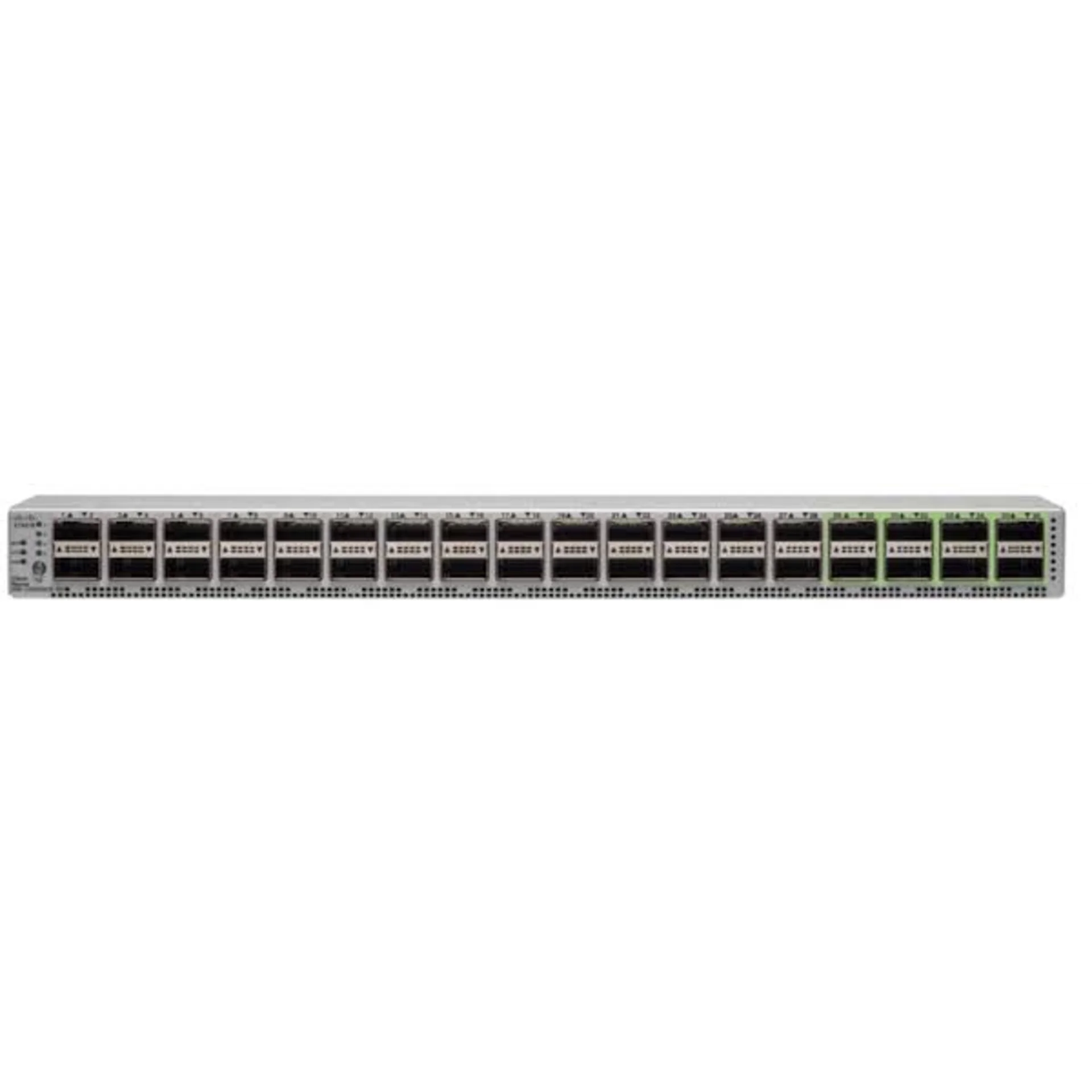 Коммутатор Cisco Nexus N9K-C93600CD-GX, направление охлаждения Port-side Intake