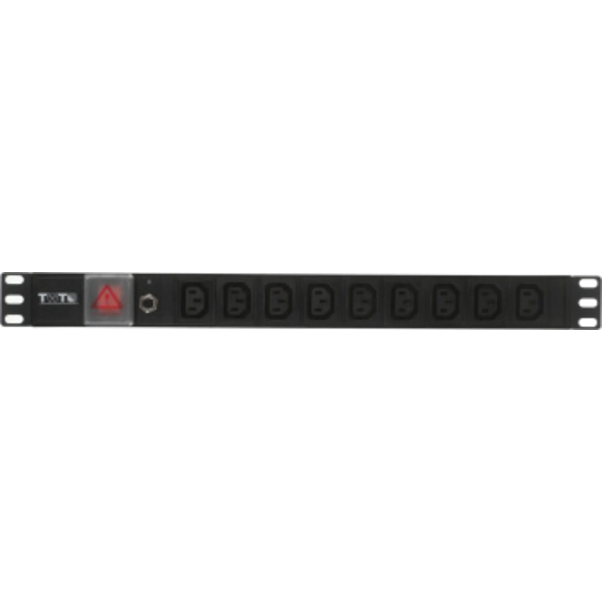Блок распределения питания Lanmaster TWT-PDU19-10A9C3 гор.размещ. 9xC13 базовые 10A без вилки