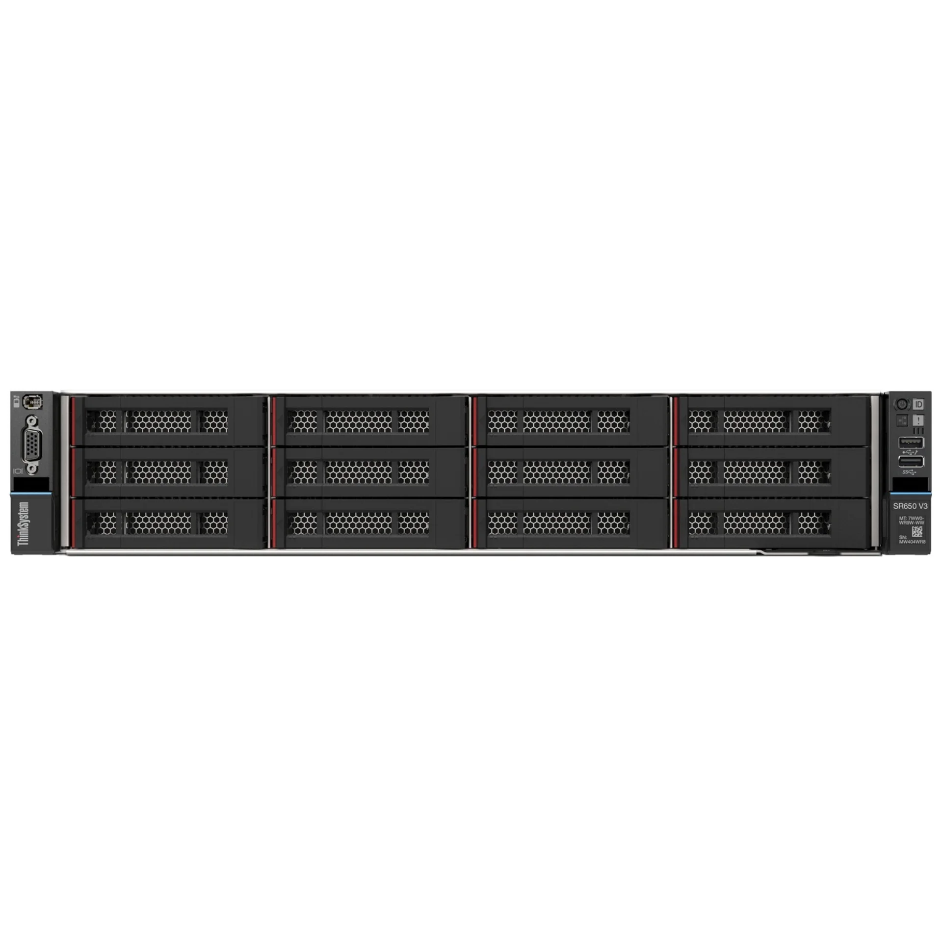 Серверная платформа Lenovo ThinkSystem SR650 V3, 2U, 12x3.5, Rails