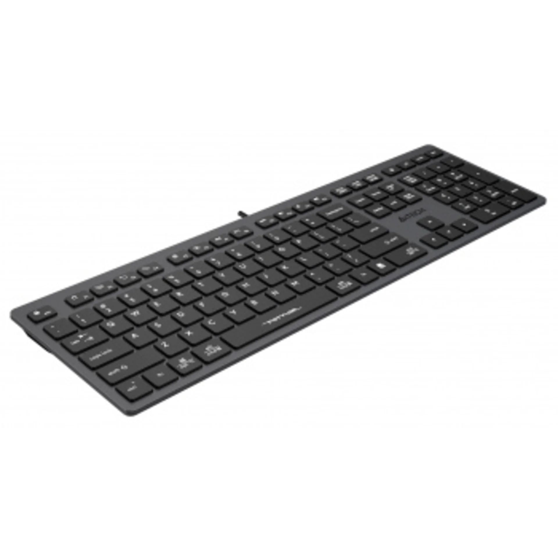 Клавиатура A4Tech Fstyler FX50 серый USB slim Multimedia (FX50 GREY)