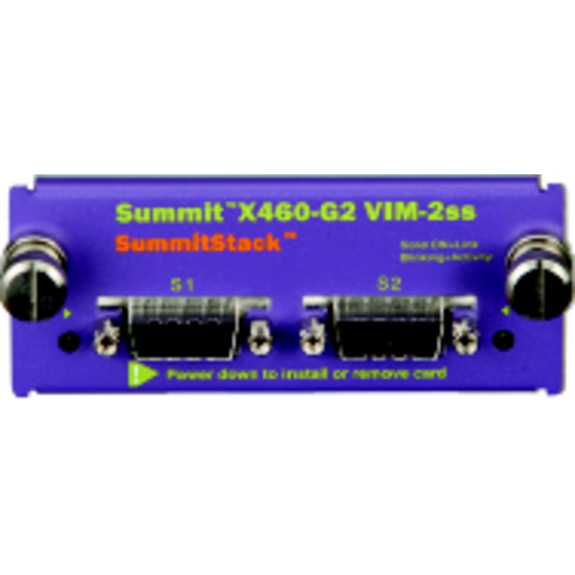 Модуль для коммутаторов Extreme Summit X460-G2 VIM-2ss