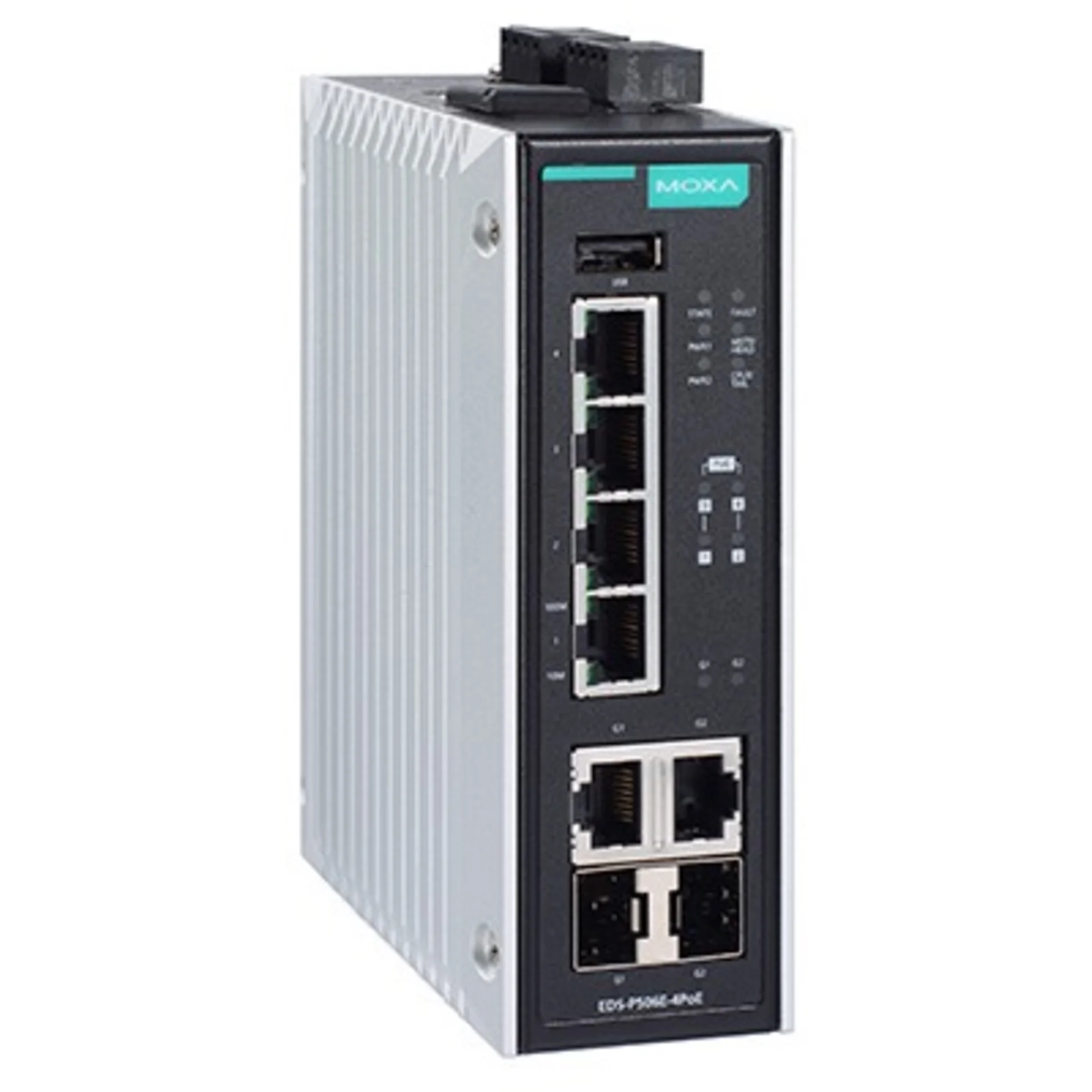 Коммутатор EDS-P506E-4PoE-2GTXSFP-T