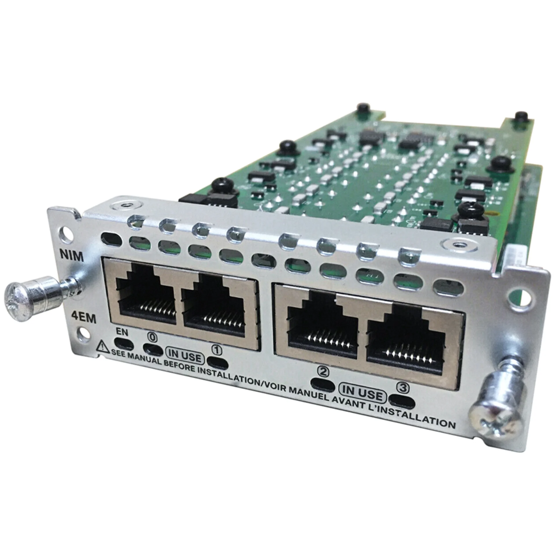4-Port Network Interface Module - Ear and Mouth