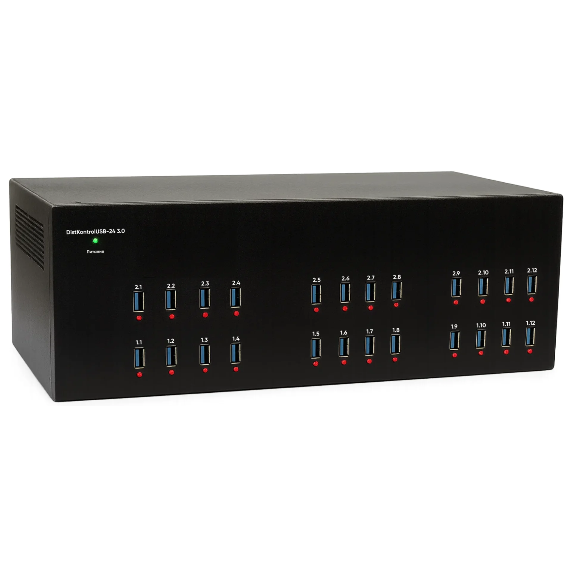 Управляемый USB over IP концентратор DistKontrolUSB-24 3.0