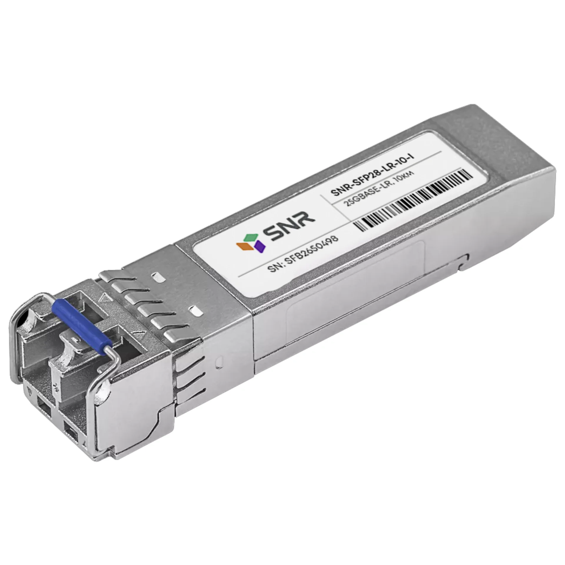 SNR SNR-SFP28-LR-10-I Модуль SFP28, 25GBASE-LR, разъем LC, дальность до 10км, индустриальный