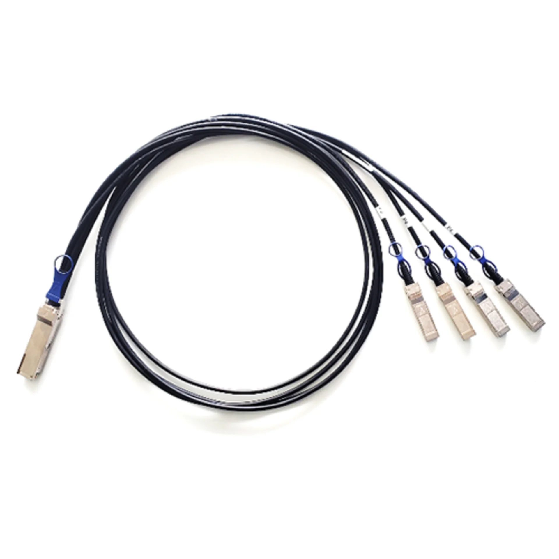 SNR SNR-QSFP28-4xSFP28-DA-1 Модуль 100G, QSFP28 - 4 x SFP28 Direct Attach, дальность до 1м