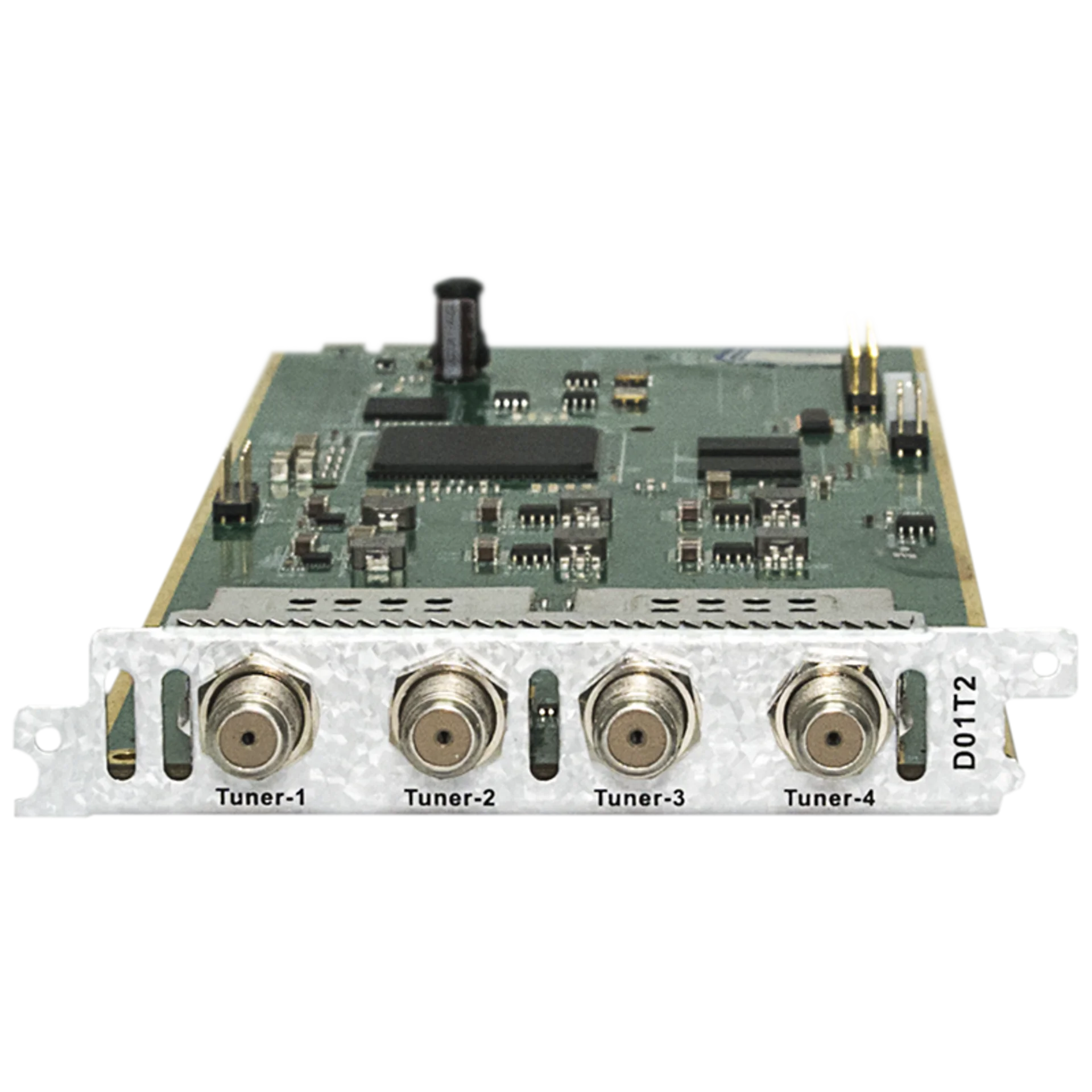 Модуль четырёхтюнерного DVB-C/T/T2 демодулятора D01T2 для DCP-3000MF