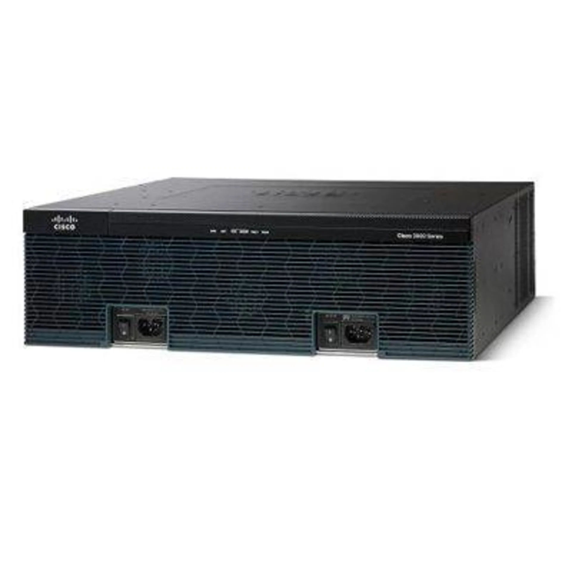 CISCO3945/K9 Cisco 3945 IOS UNIVERSAL – NPE w/SPE150(3GE,4EHWIC,4DSP,4SM,256MBCF,1GBDRAM,IPB)