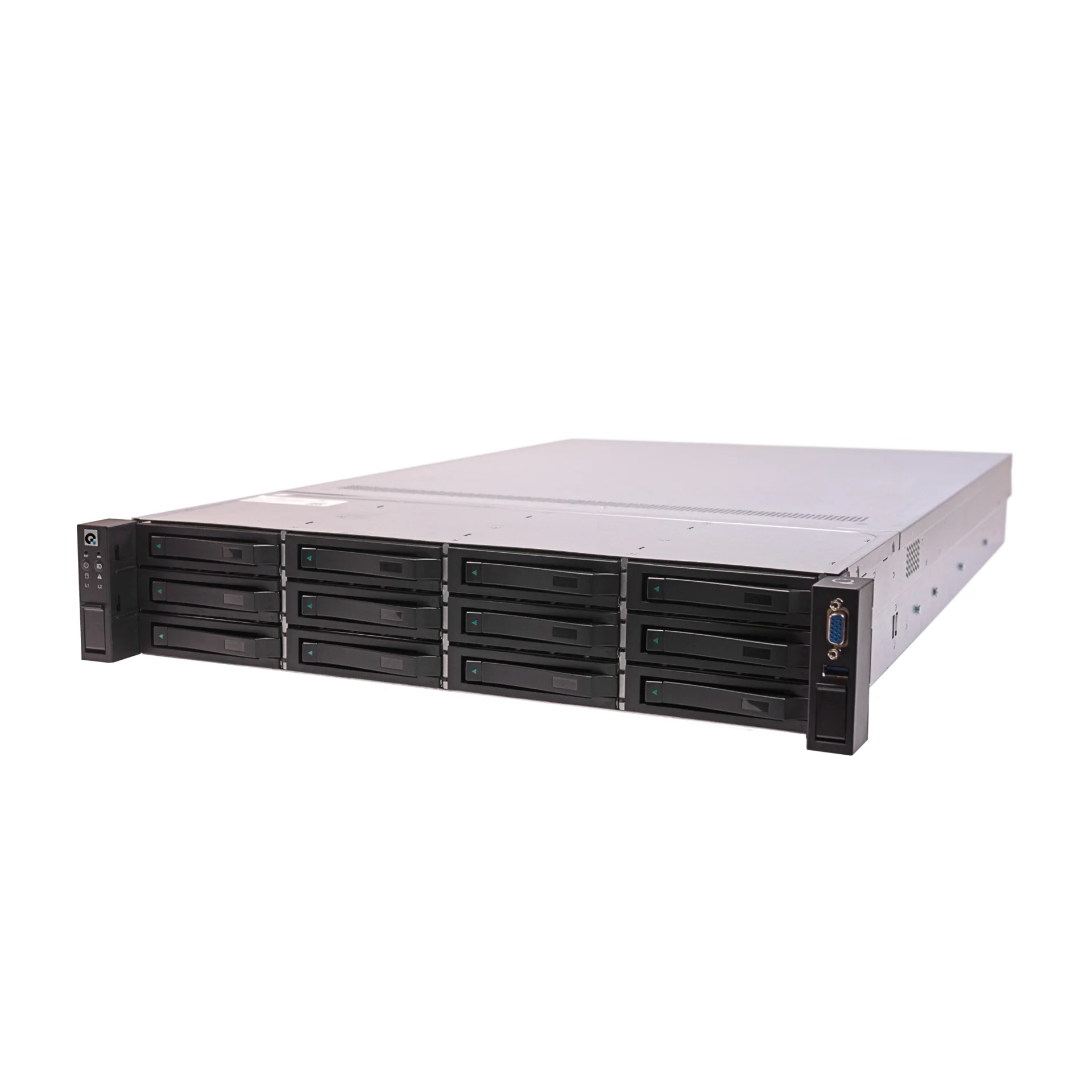 Серверная платформа Аквариус T50 D212CF, 2U, до двух процессоров Intel Xeon Scalable Gen 2, DDR4, 12x2.5"/3.5", 2xM.2, 1x1000Base-T, резервируемый БП