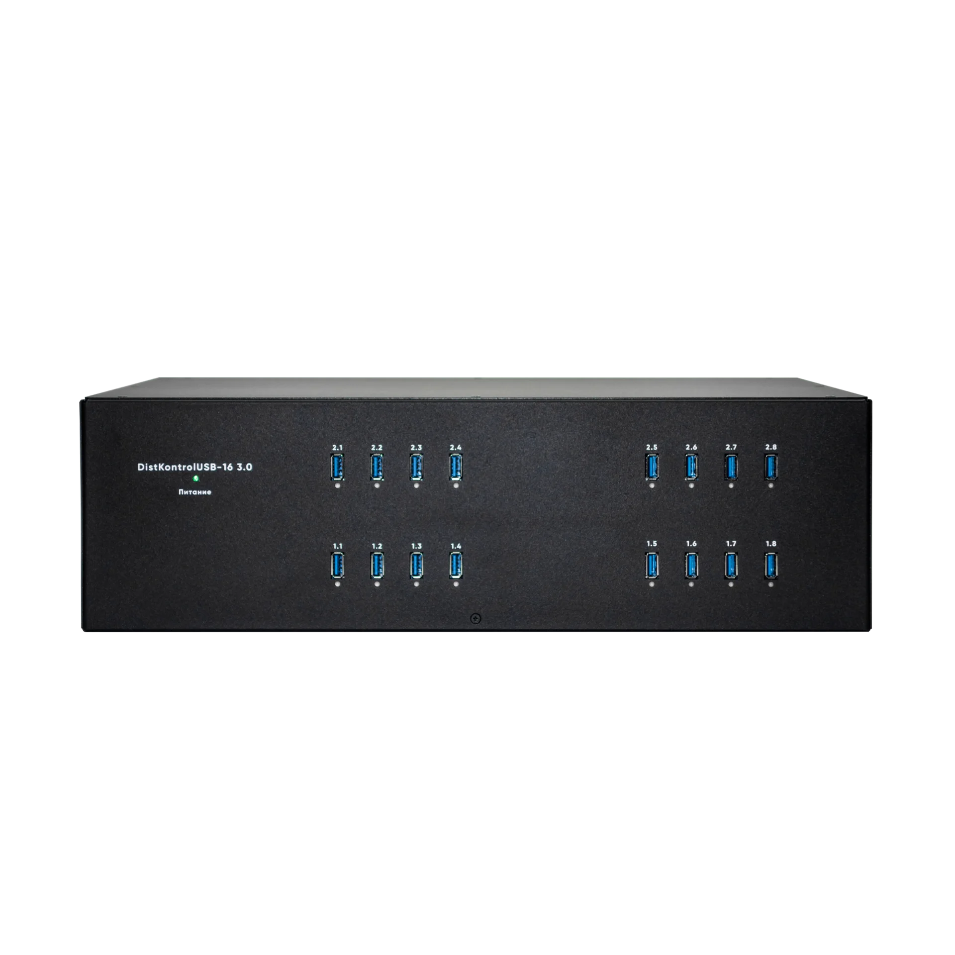 Управляемый USB over IP концентратор DistKontrolUSB-16 3.0