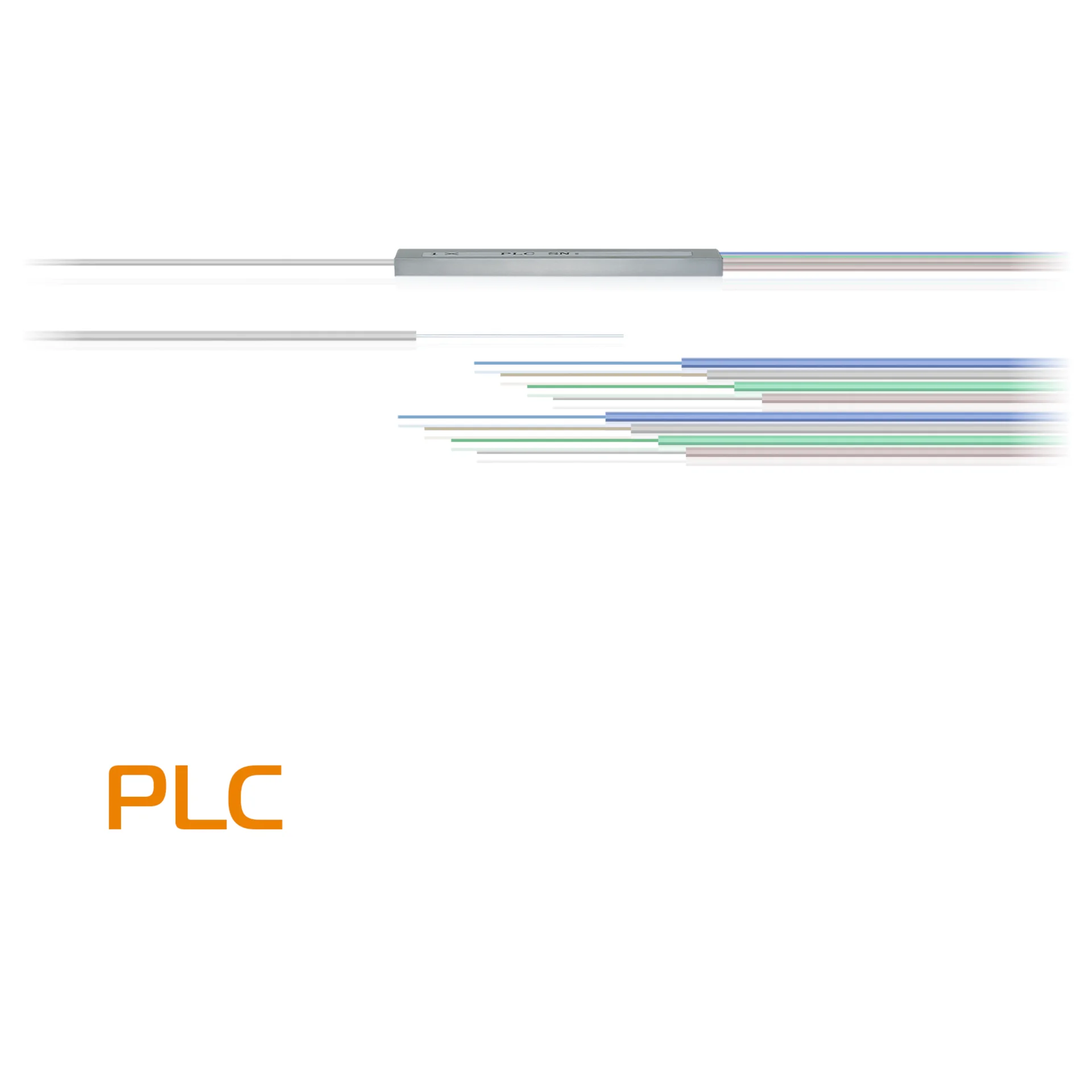 Делитель оптический планарный PLC-M-1x8, бескорпусный, неоконцованный