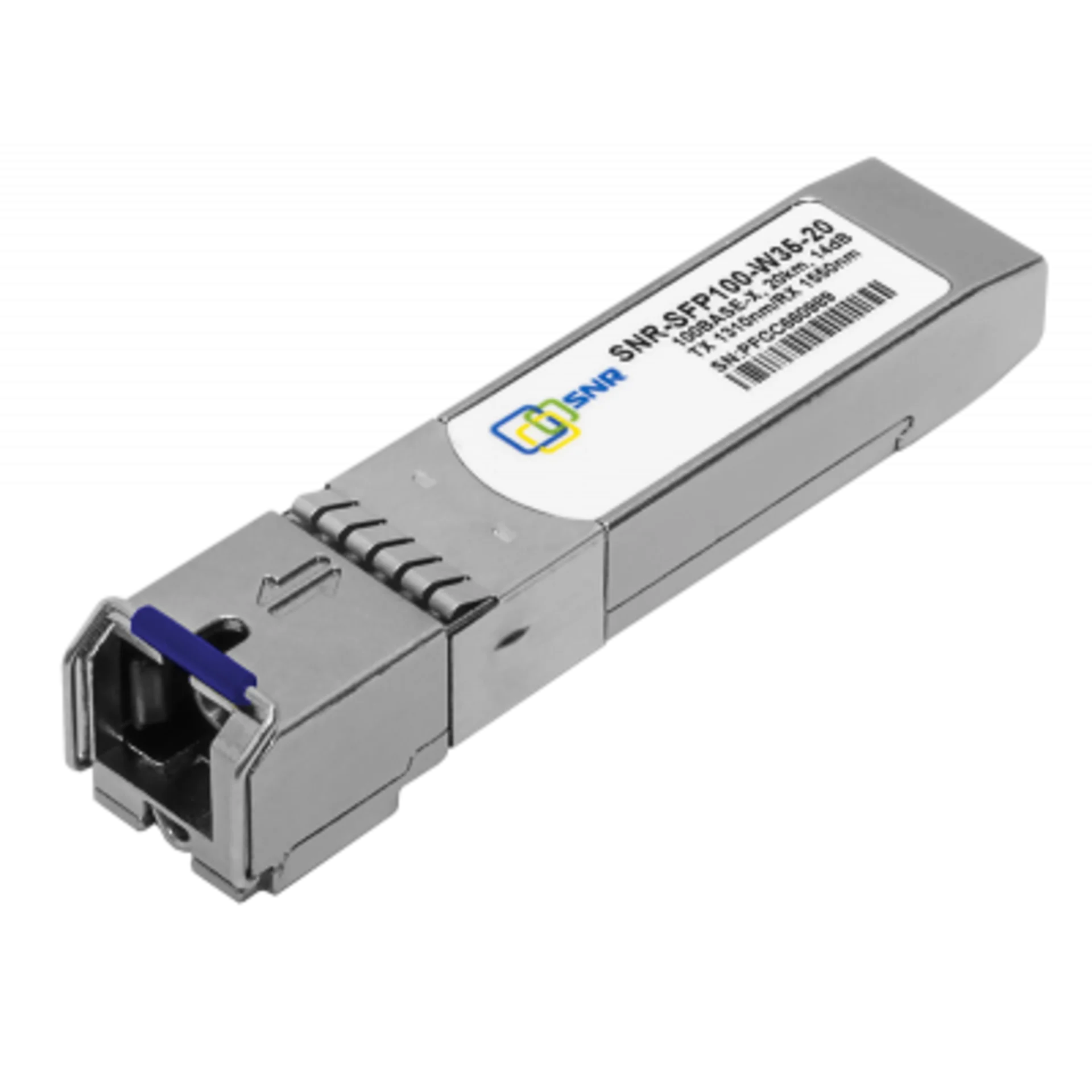 Модуль/ Модуль SFP WDM, дальность до  20км (14dB), 1310нм, 100Mb