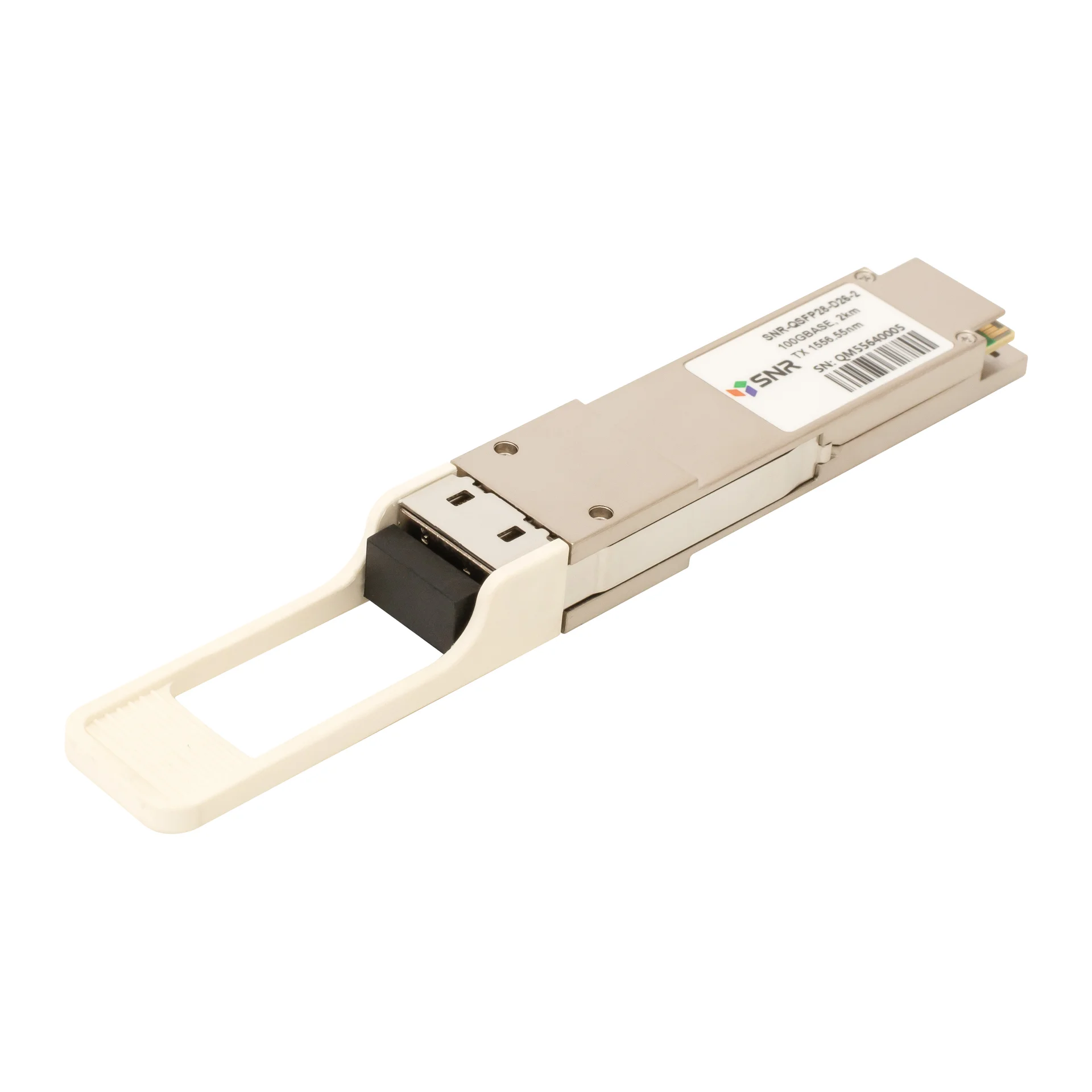 SNR SNR-QSFP28-D26-2 Модуль, QSFP28 100GBASE, DWDM, 1556,55нм, LC-коннектор, дальность до 2км