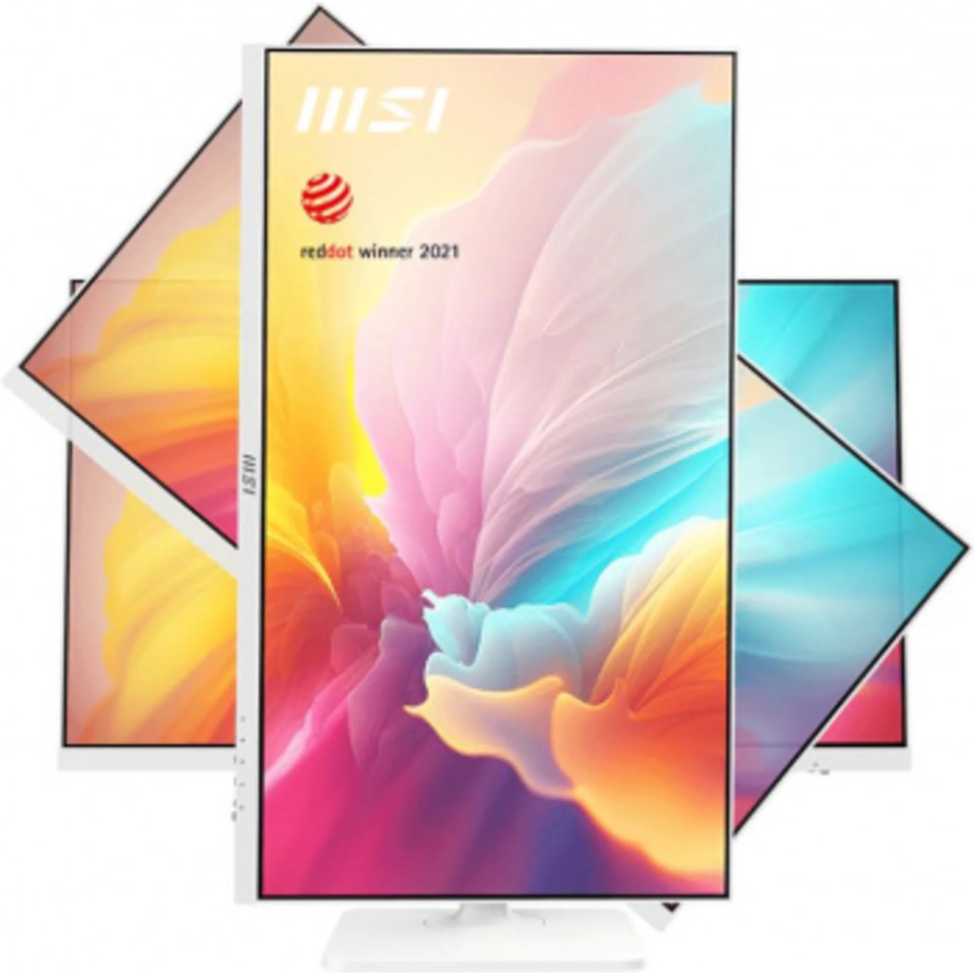 MSI Modern 27" MD272QXPW  белый {IPS 2560x1440 100Hz 16:9 300cd 178/178 HDMI DisplayPort USB  HAS Pivot}
