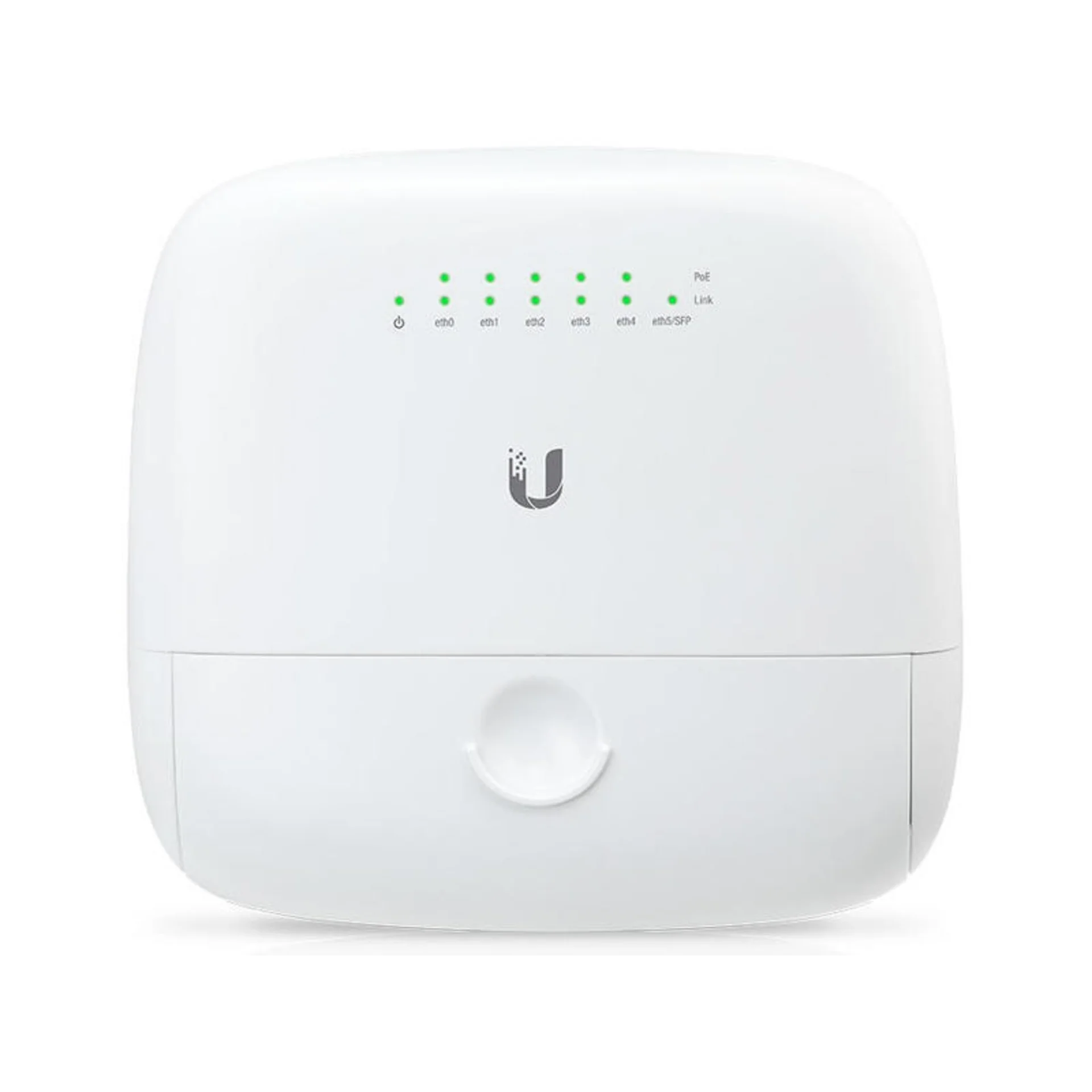 Маршрутизатор Ubiquiti EdgePoint R6 |EP-R6| PoE-маршрутизатор 2 ядра (880 МГц), 5х 1G RJ45, 1х SFP, раздача PoE