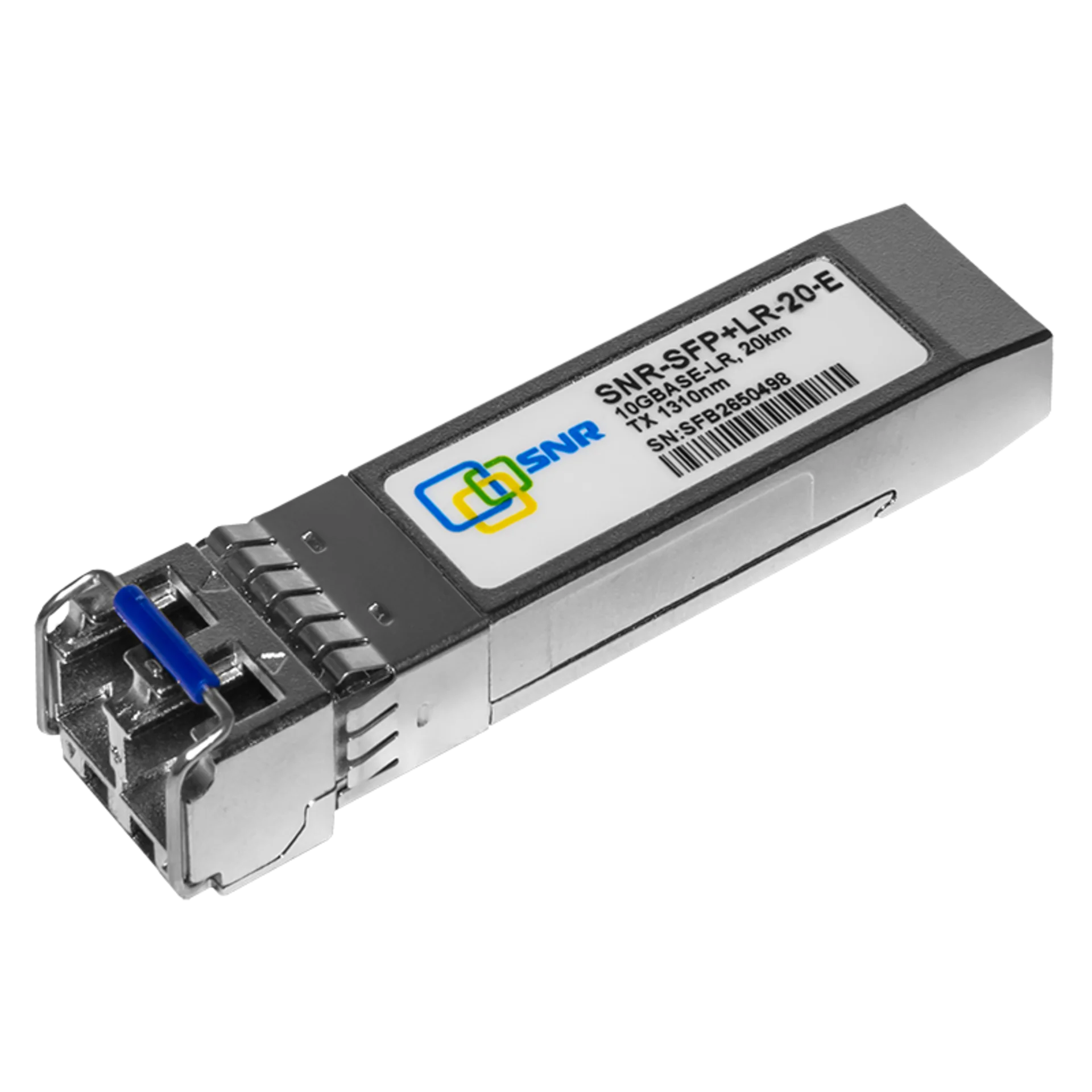 Модуль SFP+ оптический, дальность до 20км (11dB), 1310нм, до +85C