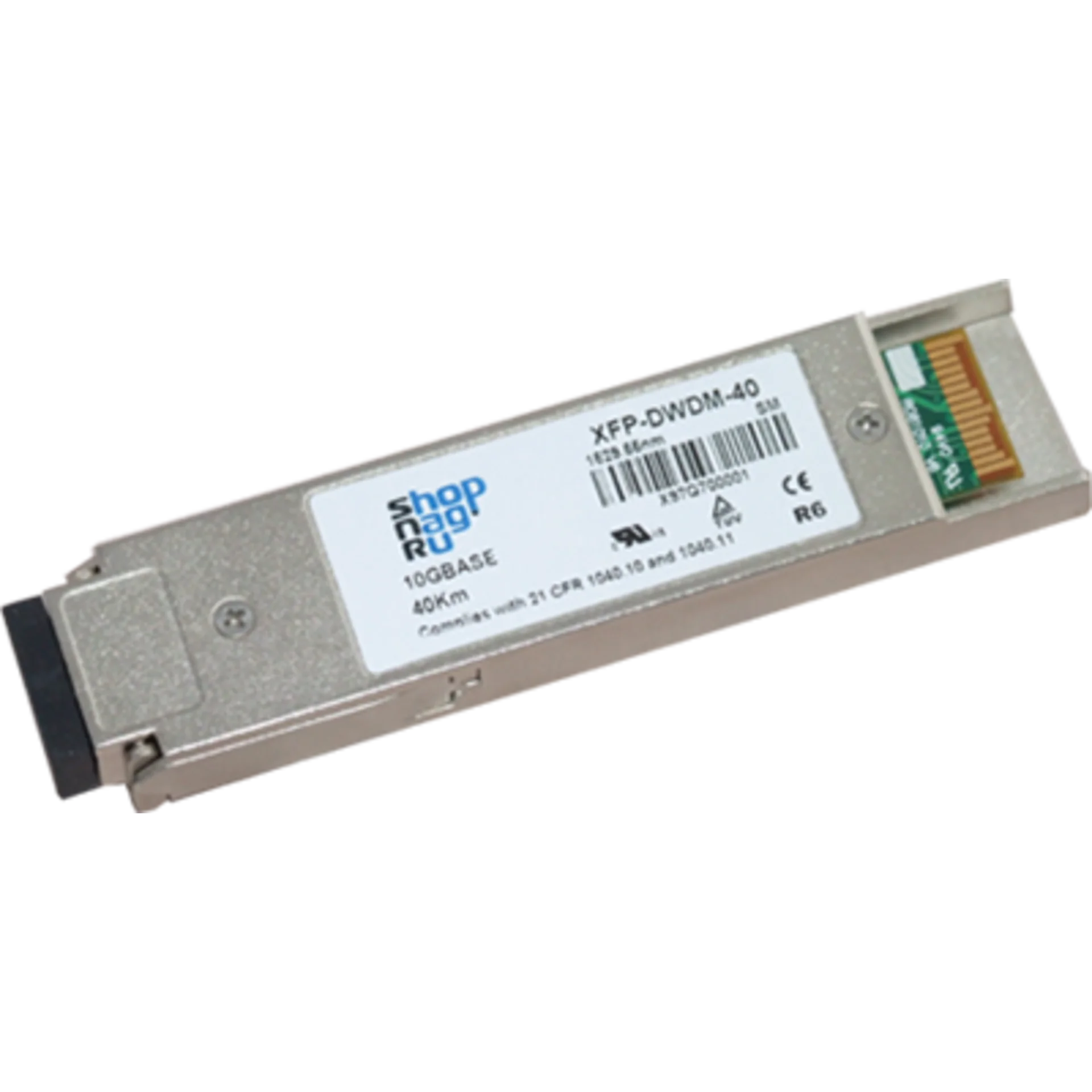 Модуль XFP DWDM оптический, дальность до 40км (15dB), 1530.33нм