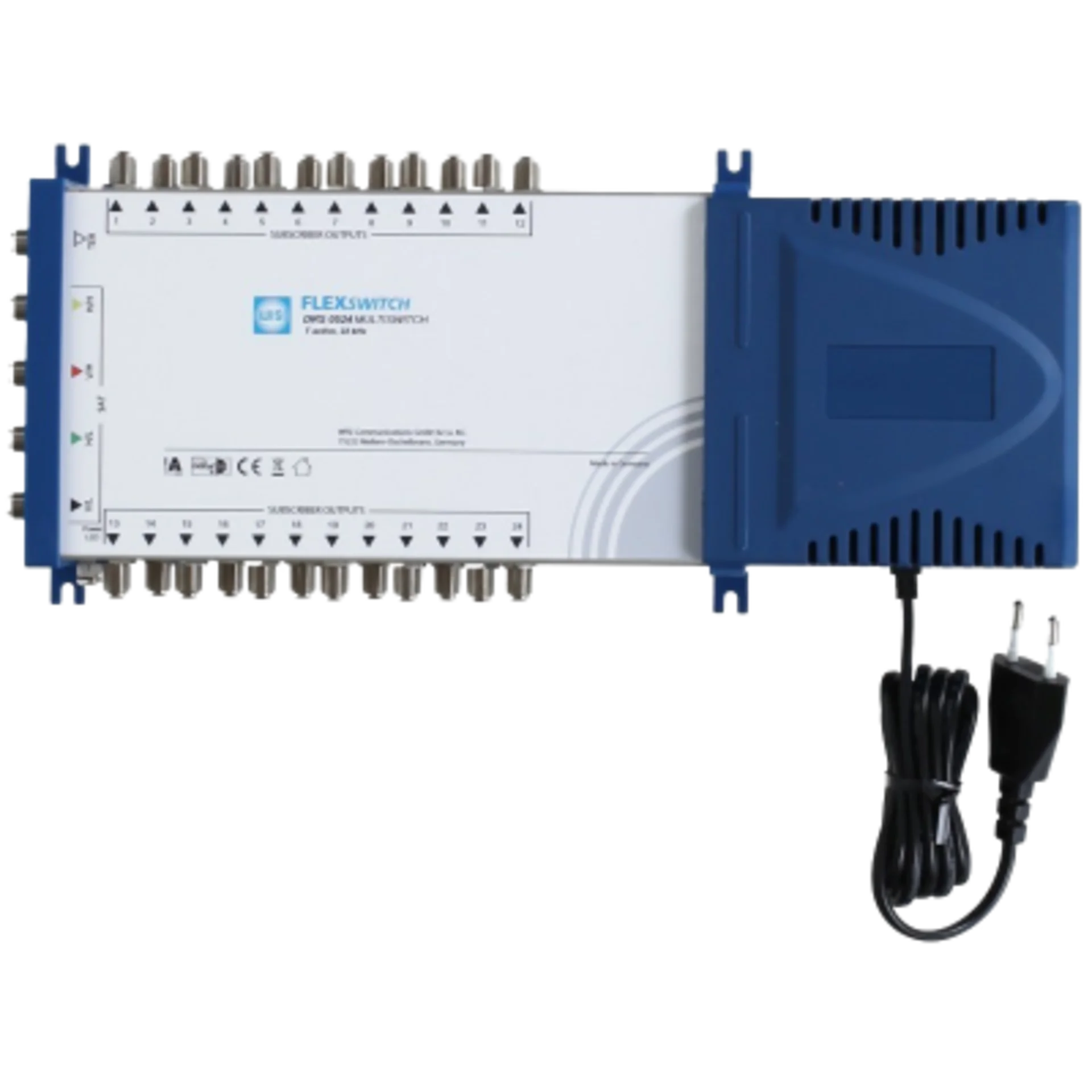 Мультисвитч WISI FLEXSWITCH 5х24 с питанием от сети