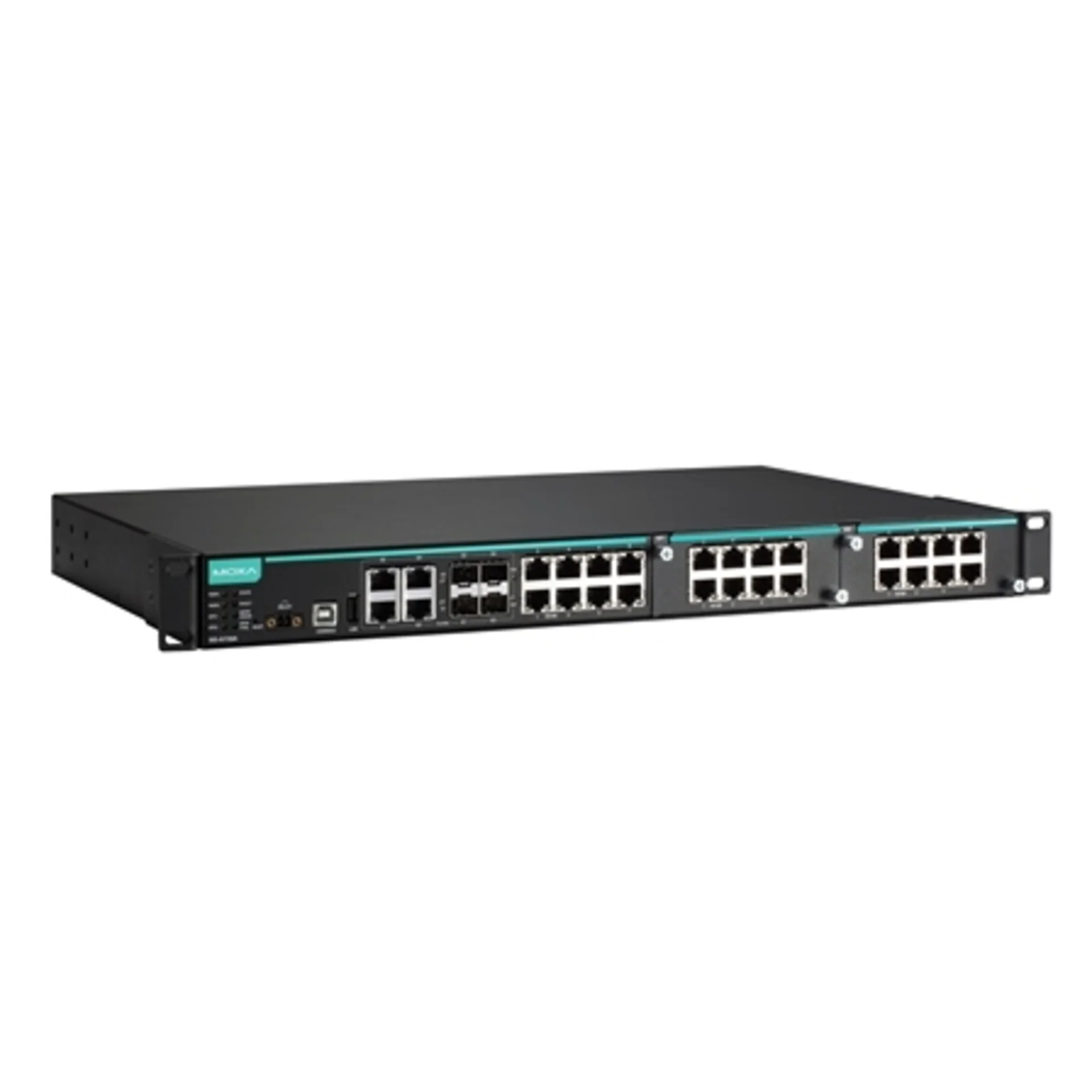Шасси коммутатора IKS-6728A-4GTXSFP-HV-HV-T