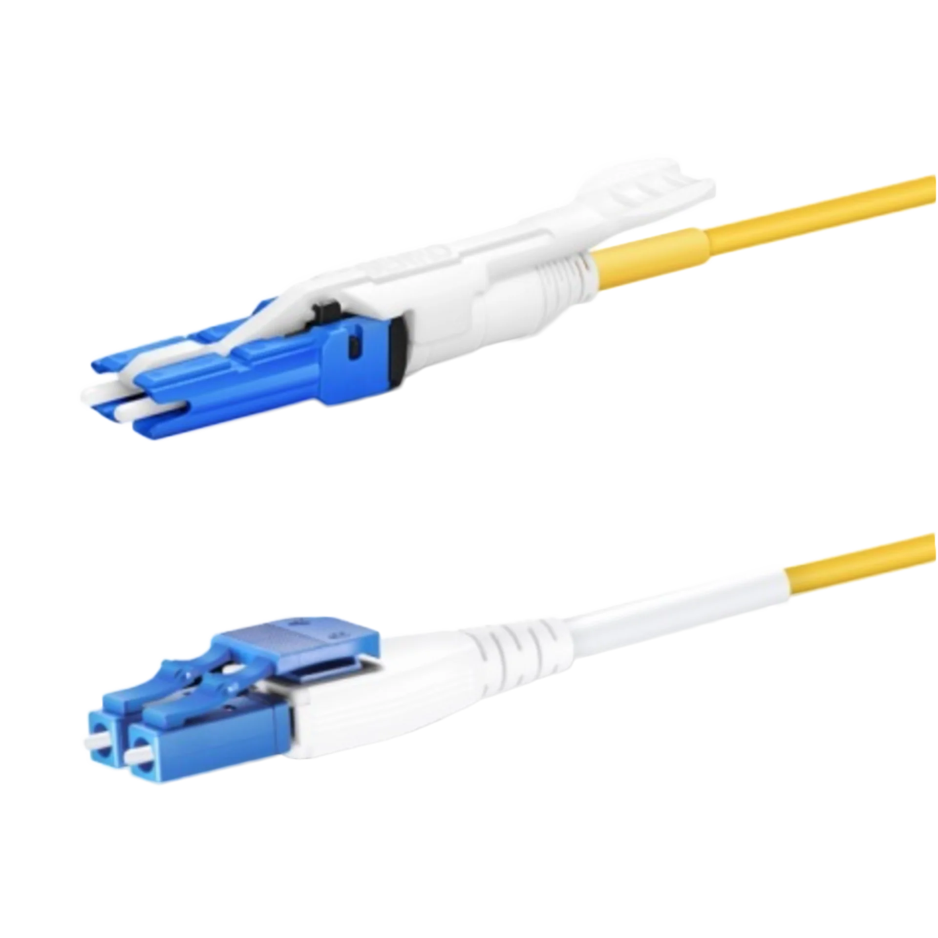 Патчкорд оптический CS/UPC-LC/UPC SM Duplex 1 метр 2мм