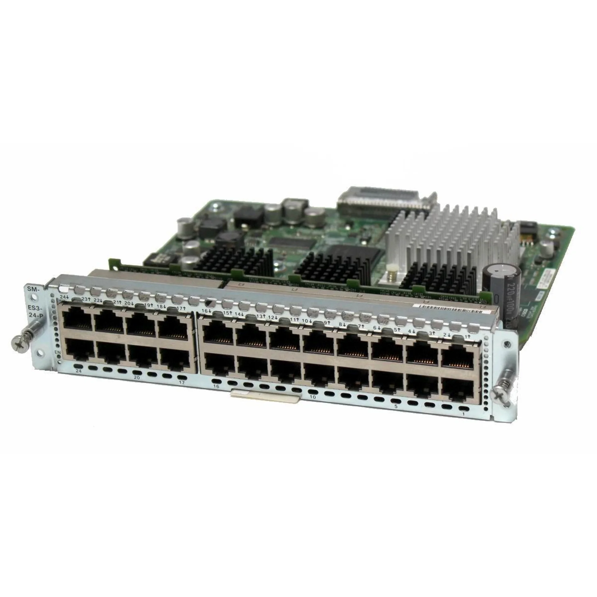 SM-X EtherSwitch, L2/L3, SM, 24 GE, POE+