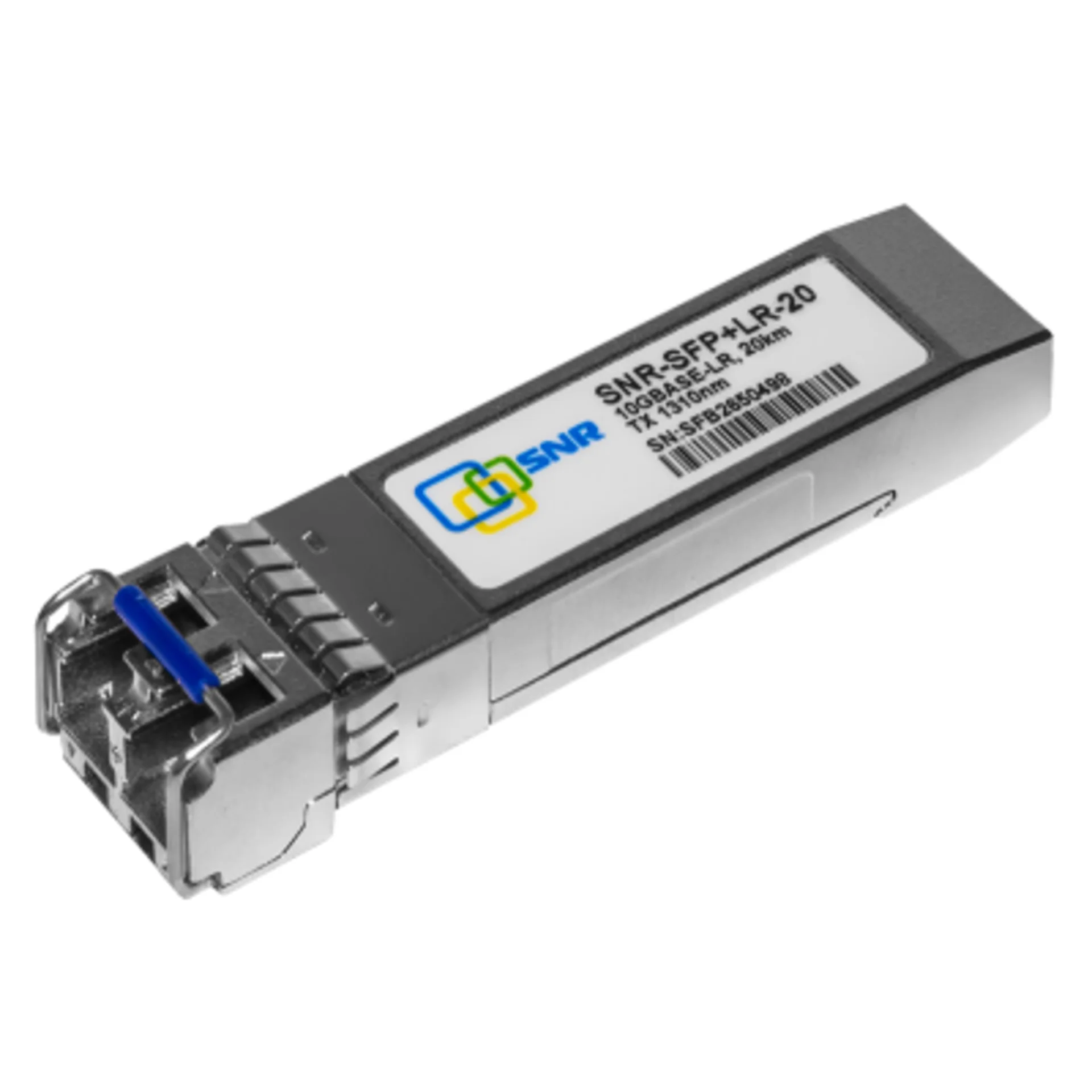 SNR SNR-SFP+LR-20-9150D Модуль SFP+ оптический, дальность до 20км (11dB), 1310нм, прошиты под HP