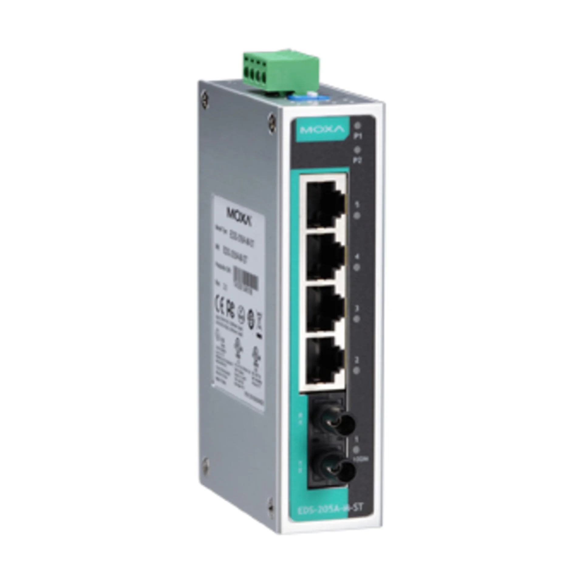 MOXA Коммутатор EDS-205A-M-ST
