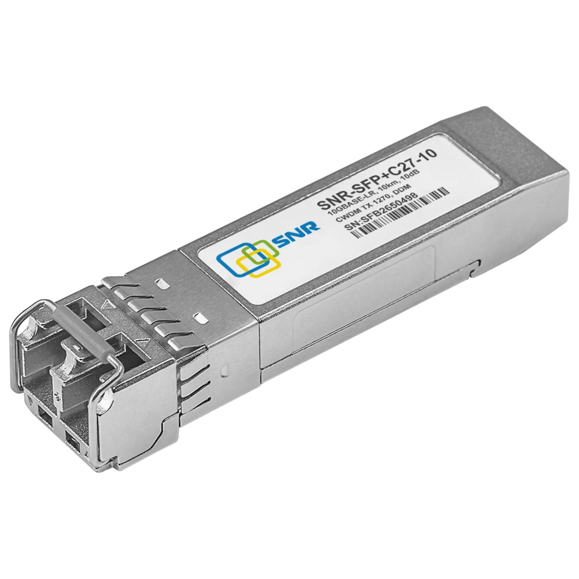 SNR SNR-SFP+C27-10 Модуль SFP+ CWDM оптический, дальность до 10км (10dB), 1270нм