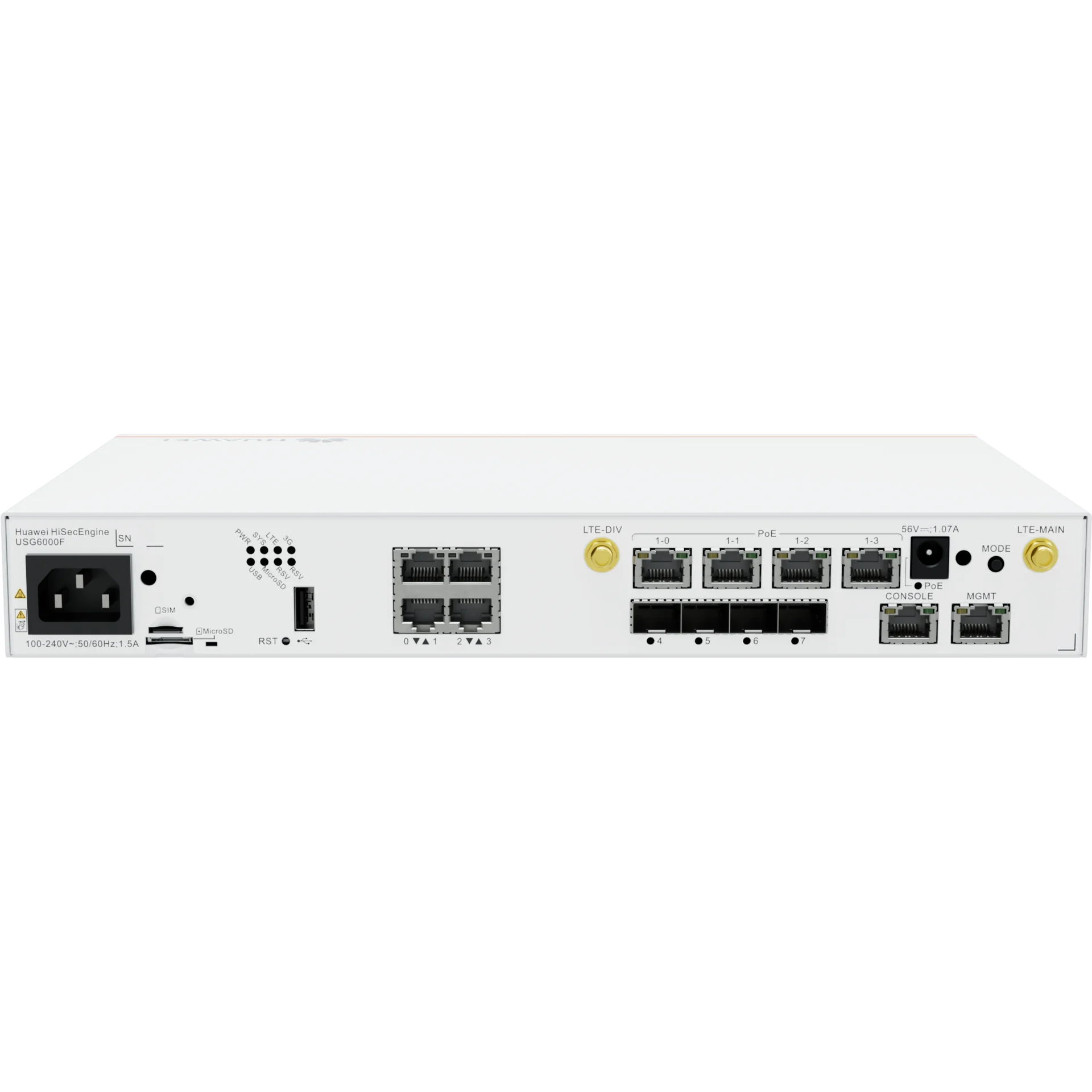 Межсетевой экран Huawei USG6510F-DPL
