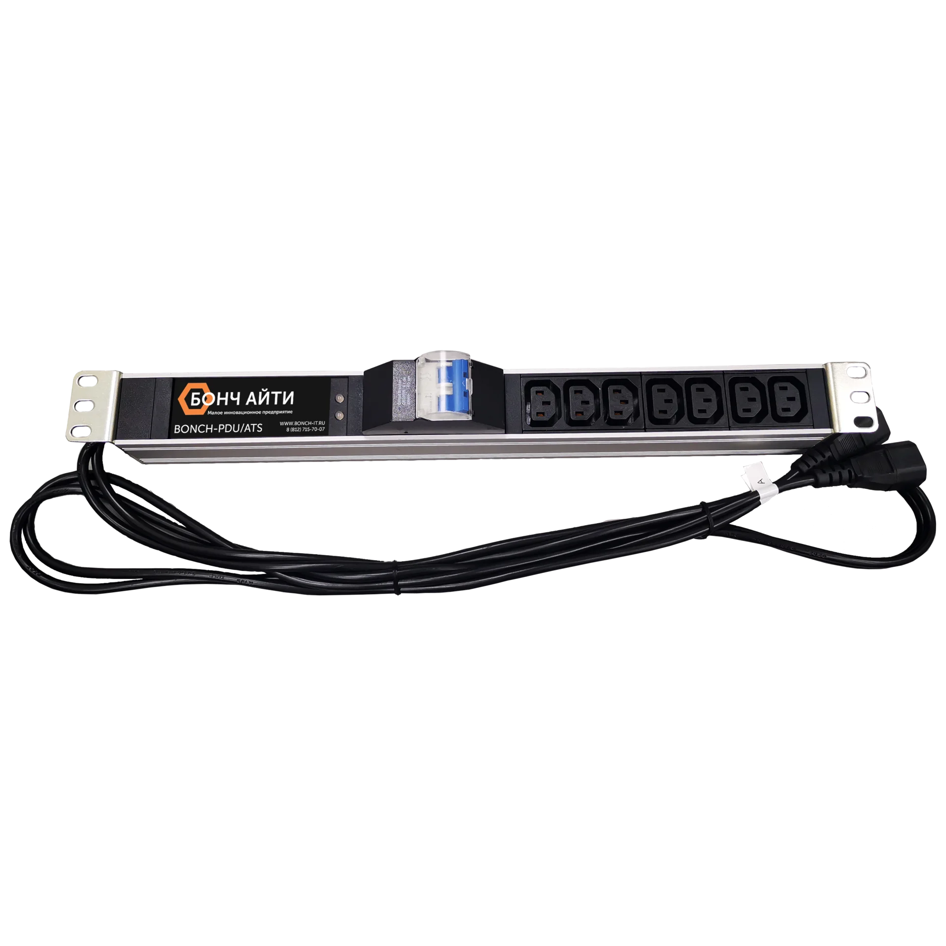 Блок розеток с АВР BONCH-ATS/PDU 8A-7C13-Av-C14/C14