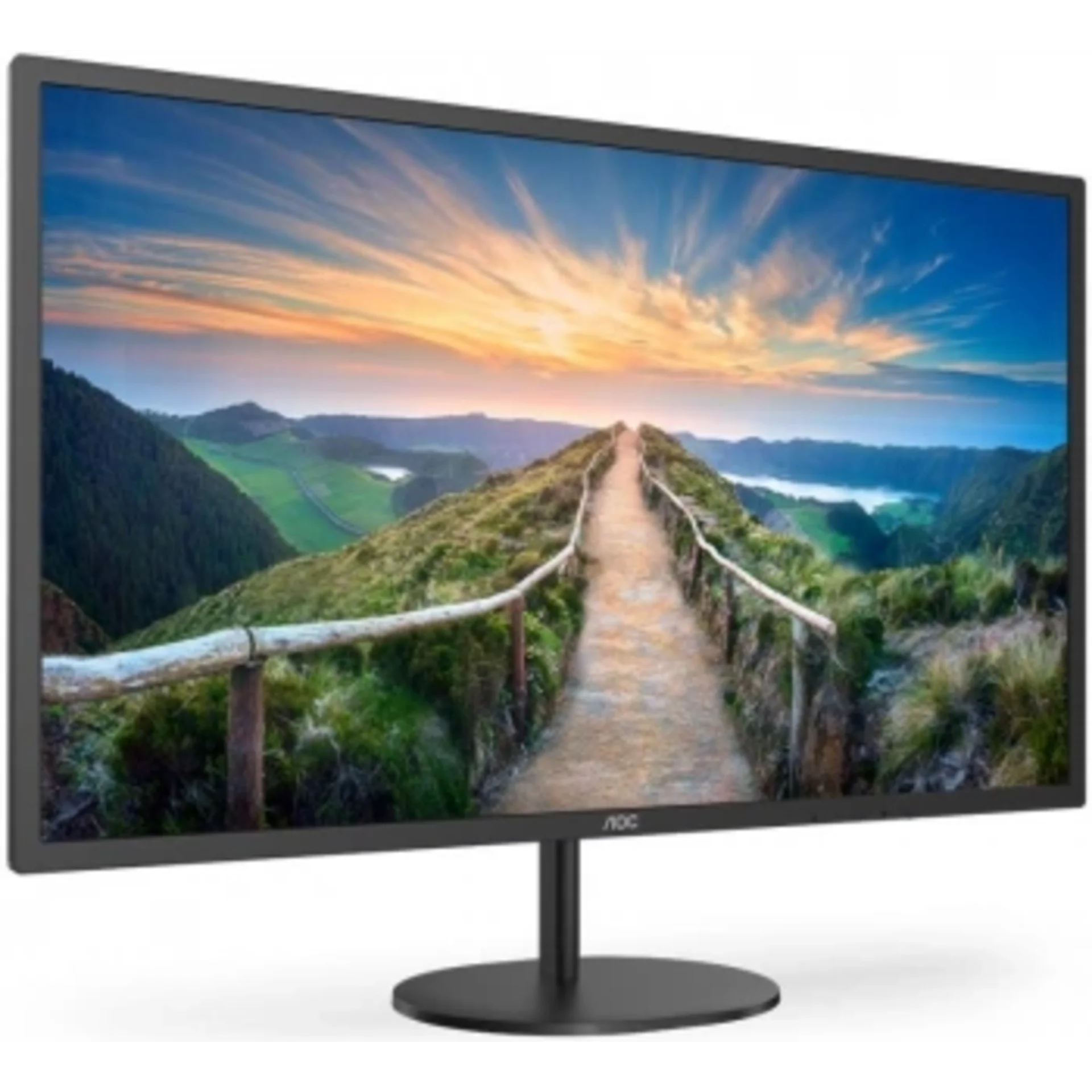 Монитор AOC 31.5" Value Line Q32V4 черный IPS LED 4ms 16:9 HDMI M/M матовая 250cd 178гр/178гр 2560x1