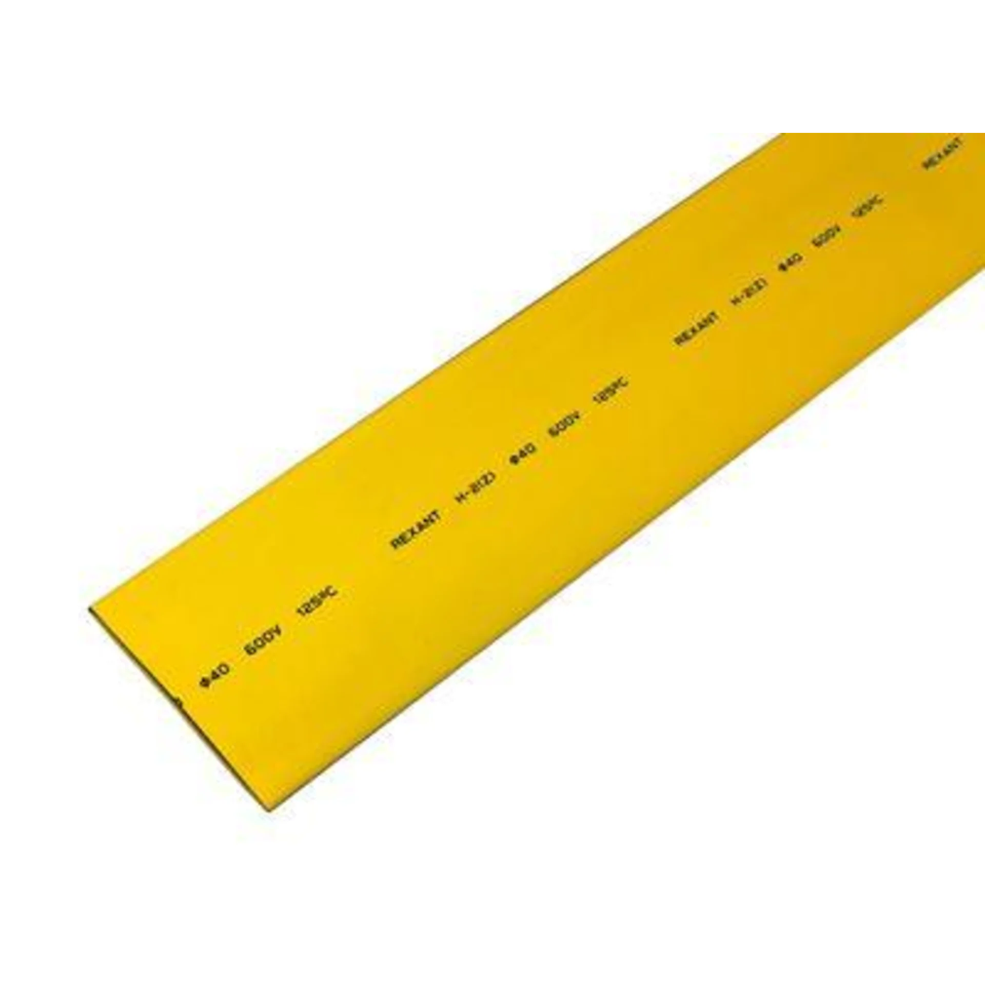 REXANT 24-0002 40.0 / 20.0 мм 1м термоусадка  жёлтая  (уп. 10 м)