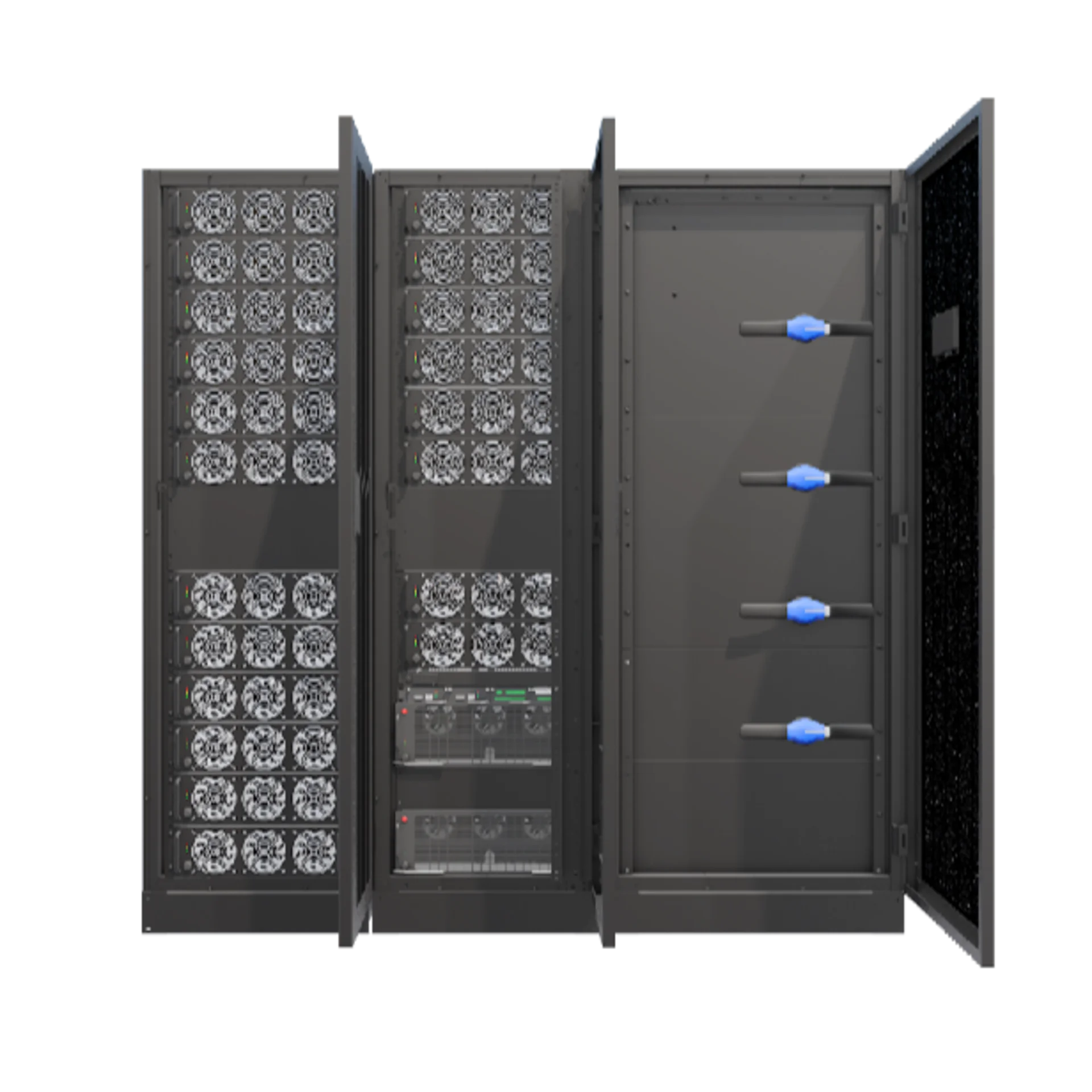 Шасси модульного источника бесперебойного питания он-лайн SNR серии HP 1080кВА (18 слотов для силовых модулей 60кВА), 3ф:3ф (305-485В)