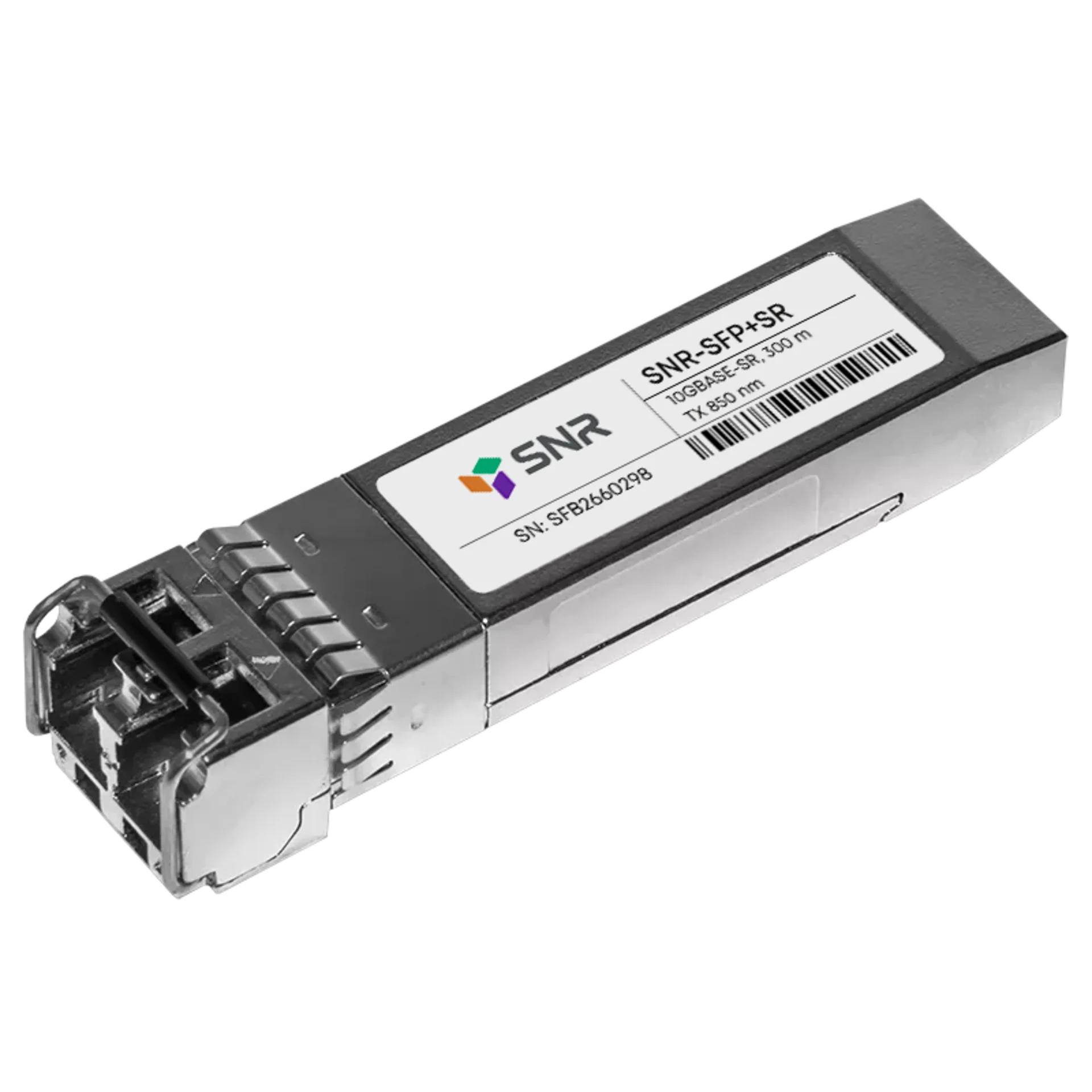 SNR SNR-SFP+SR-D092B Модуль SFP+ оптический, дальность до 300м (5dB), 850нм, для НР