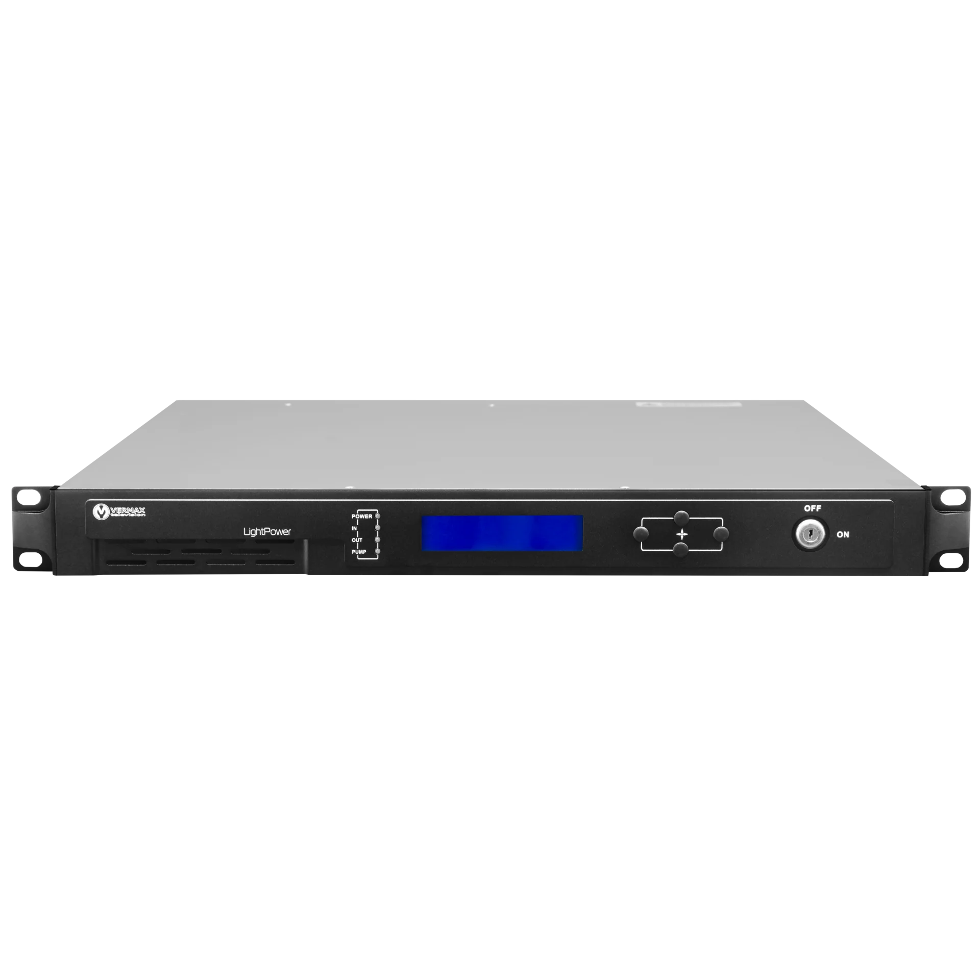 Оптический усилитель VERMAX для сетей КТВ, 24dBm выход, 2 входа
