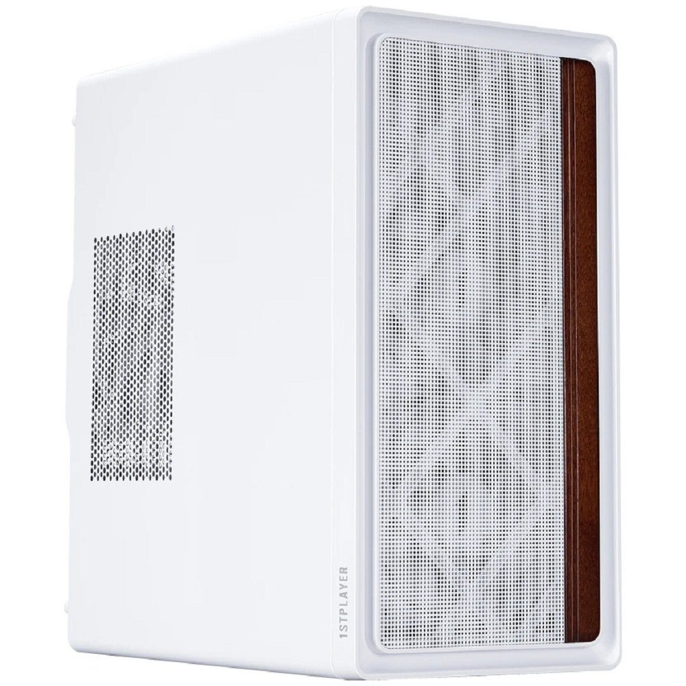 Корпус 1STPLAYER WD1, mATX, Mini-Tower, белый, без БП (WD1-WH-3F-W)