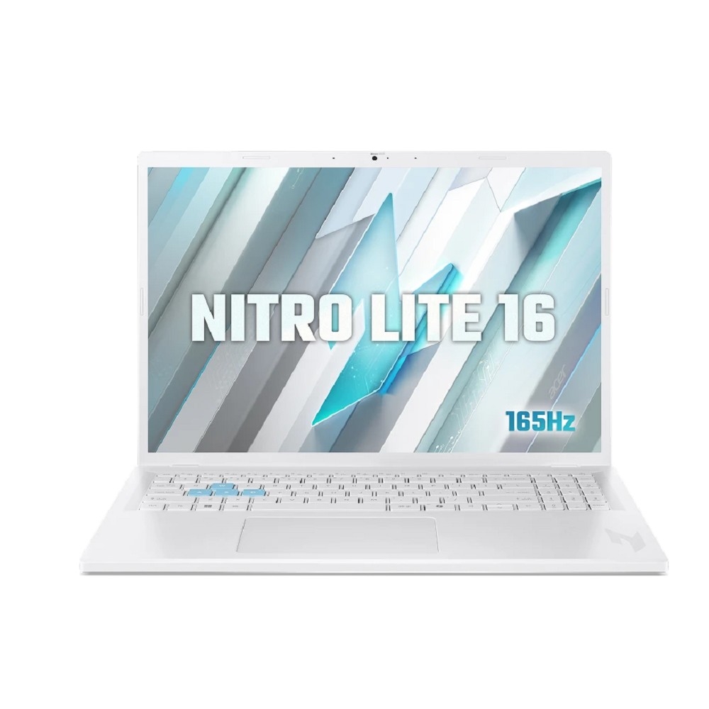 Acer Nitro Lite NL16-71G-568T [NH.D26CD.003] White 16" {1920x1200  i5 13420H(2.1Ghz)/16384Mb/512PCISSDGb/RTX4050(6144Mb)/NoOS}