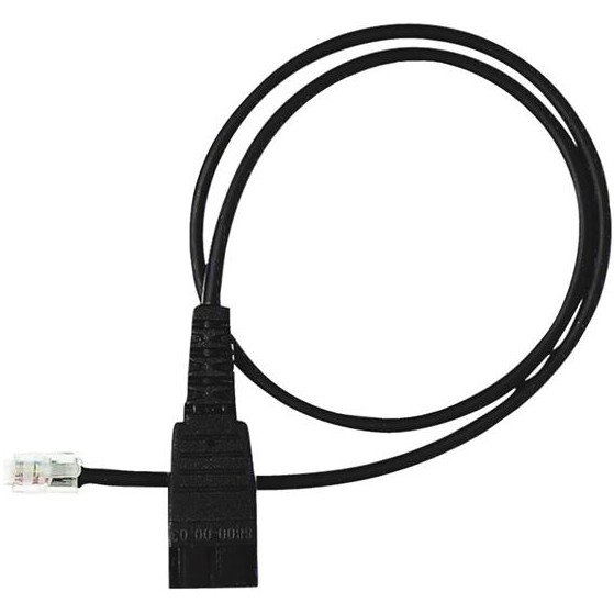 Jabra 8800-00-01 Шнур QD на RJ10, прямой, 50 см(8800-00-01)