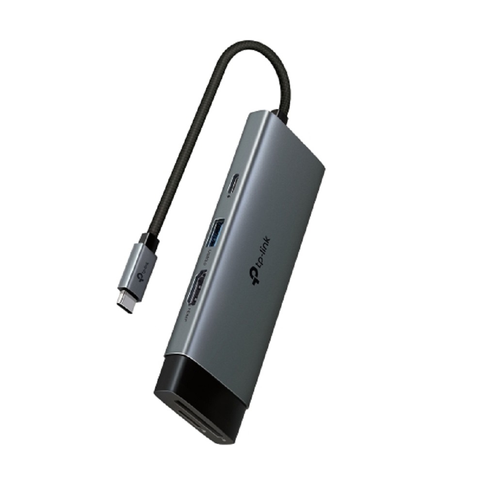 Разветвитель USB-C TP-Link UH7021C 2порт. серый