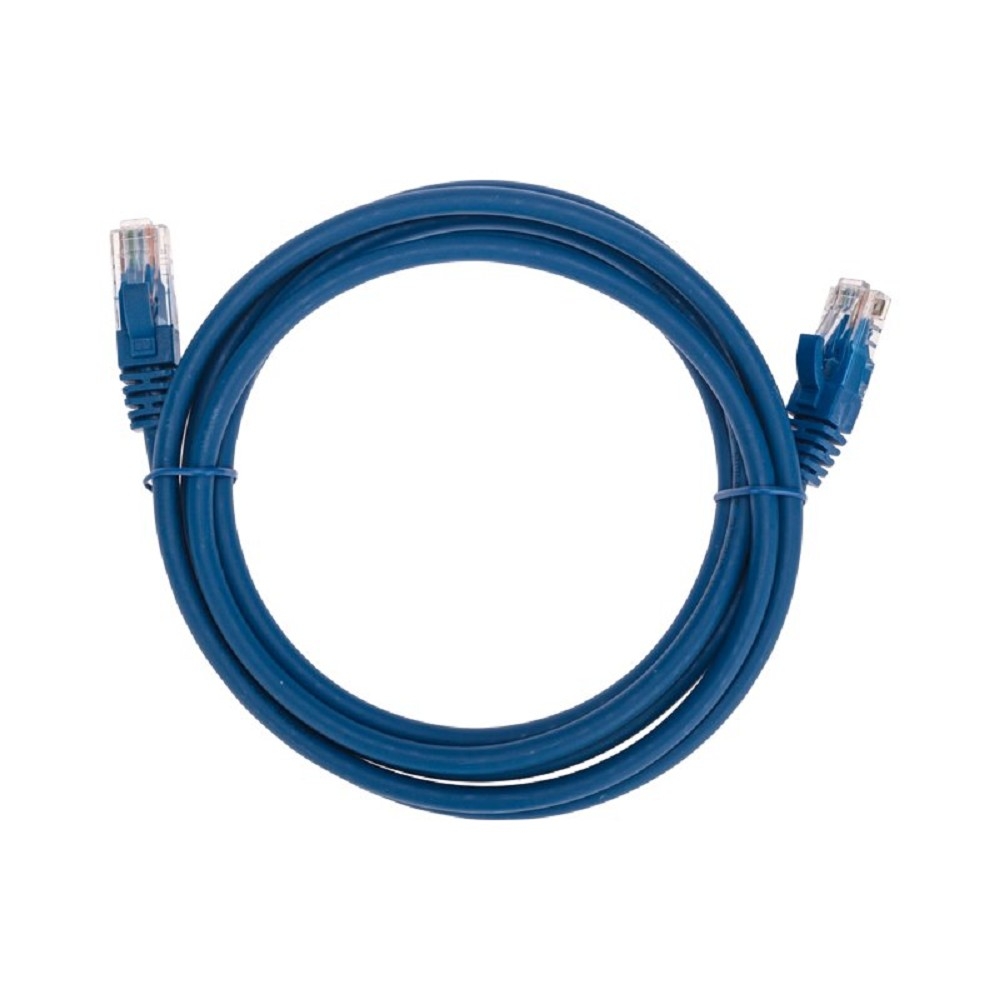 Патч-корд U/UTP Rexant cat.6, RJ45-RJ45, неэкранированный, 26AWG, LSZH, синий, 2 м