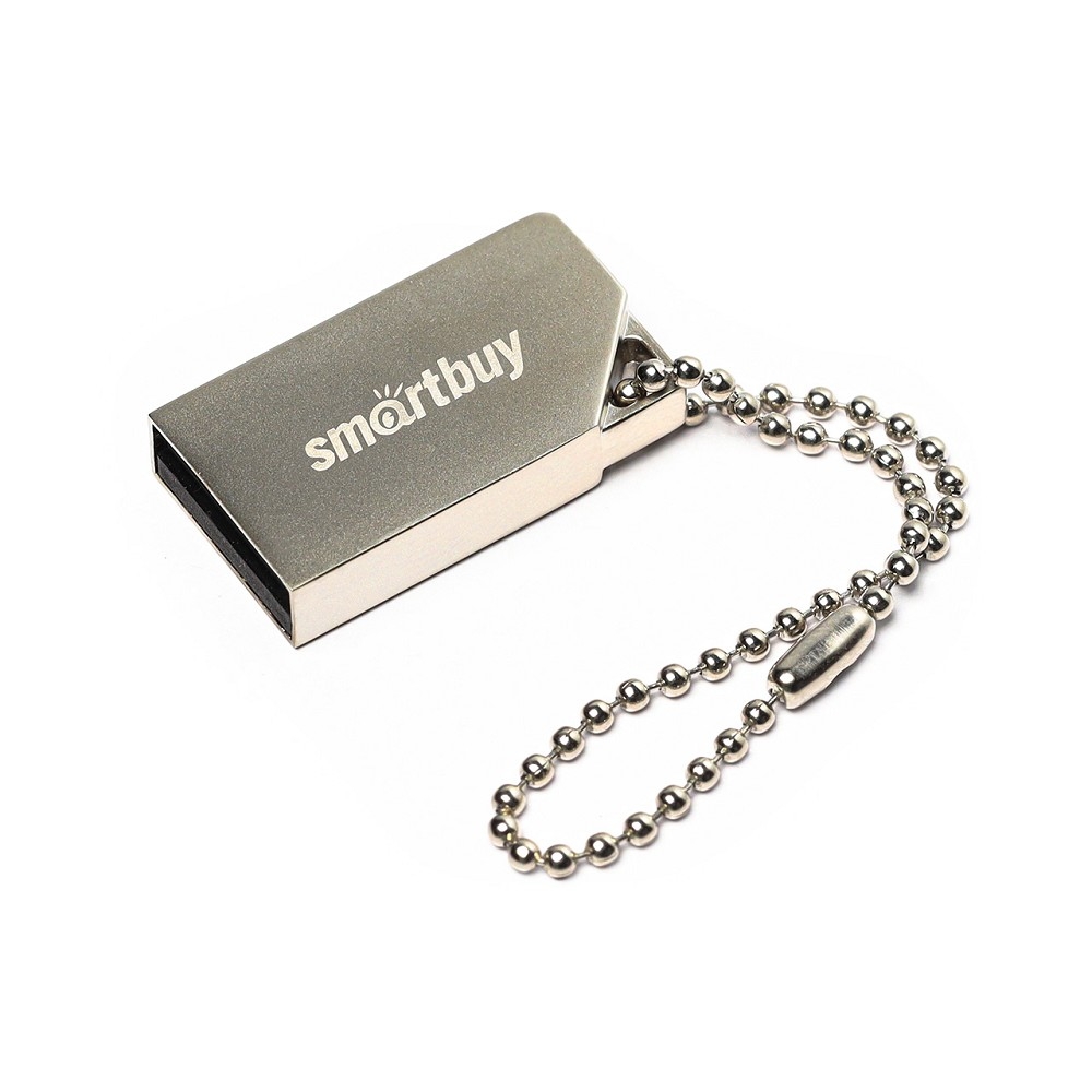 Флешка USB SmartBuy MU30 Metal (SB008GbMU30), 8Gb, USB 2.0, R/W 20/10, серебристый