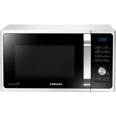Микроволновая печь SAMSUNG MS23F301TQW/BW black (Объем 23л, мощность  800 Вт) (MS23F301TQW/BW)