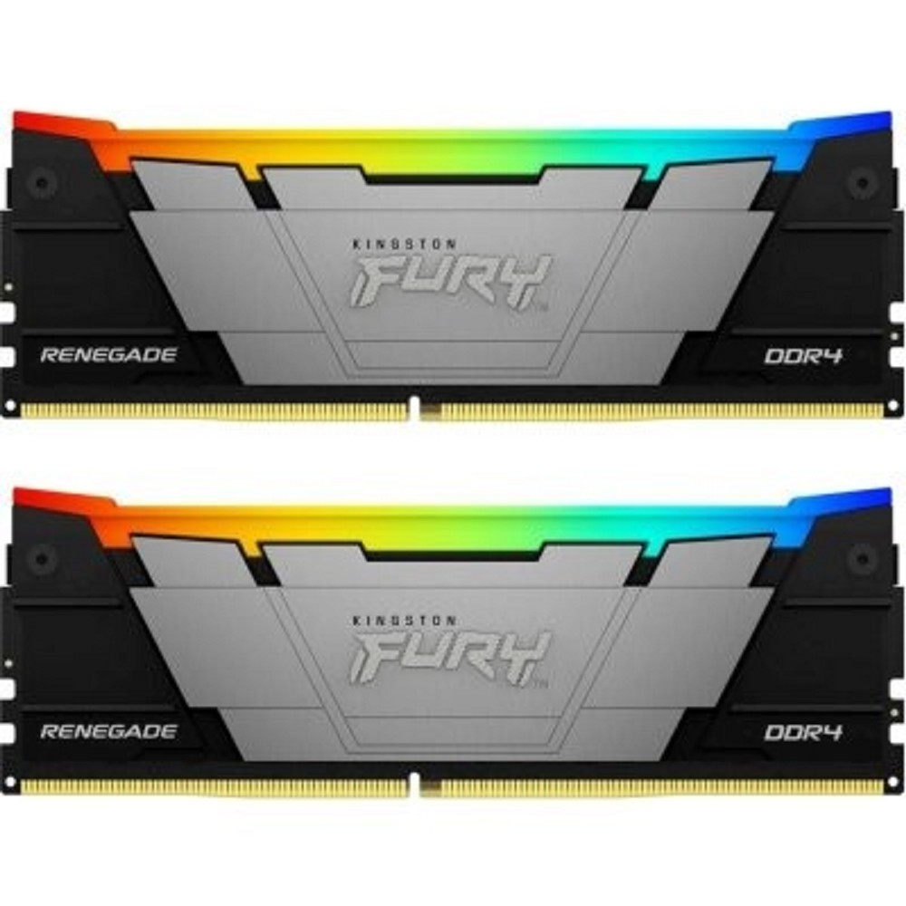Kingston 64GB 3200MHz DDR4 CL16 DIMM (Kit of 2) FURY Renegade RGB (KF432C16RB2AK2/64)
