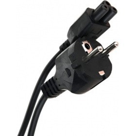 Telecom TE022-CU0.5-1.8M Кабель питания для ноутбуков 3-pin, с заземлением, 220V (EURO) (прямой) 1.8м,медь, Telecom <TE022-CU