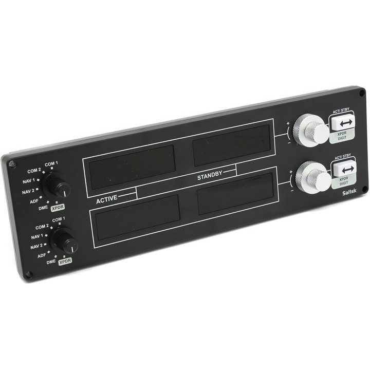 945-000011 - Контроллер для игровых авиасимуляторов Logitech G Flight Radio Panel (радиопанель для авиасимуляторов) (M/N: JU0022)