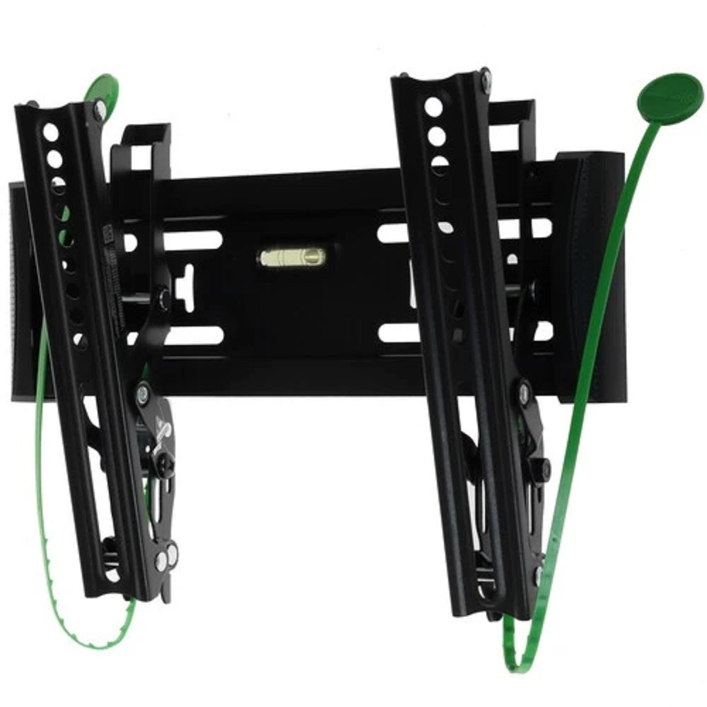 ONKRON TM4 чёрный {17"-43" Максимальная нагрузка: 18,2 кг VESA: 75x75, 100x100, 100x200, 200x100, 200x200 мм Угол наклона: 0° ~ +15° Вылет от стены: 35~105 мм}