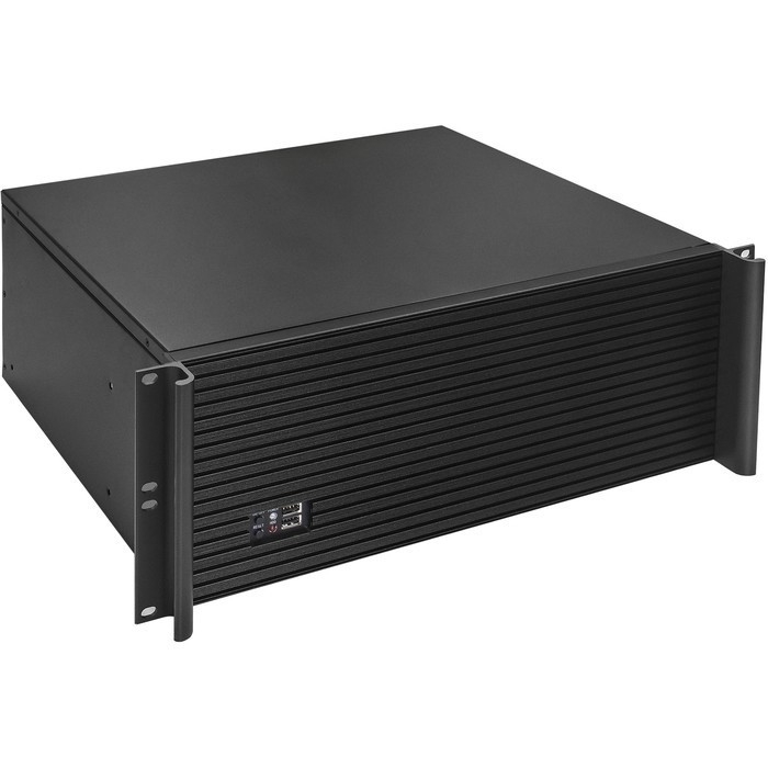 Exegate EX293209RUS Серверный корпус ExeGate Pro 4U390-05 <RM 19", высота 4U, глубина 390, БП 600RADS, USB>
