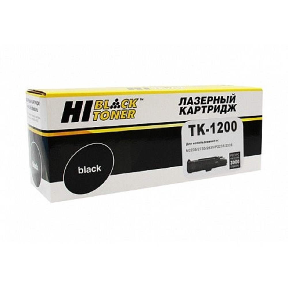 Hi-Black TK-1200 Тонер-картридж HB-TK-1200 для Kyocera-Mita M2235/2735/2835/P2235/2335, 3K