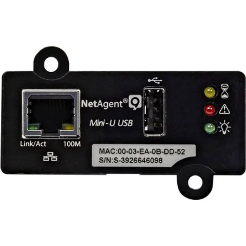 PowerCom Адаптер SNMP DS807 10M/100M 1-port Internal NetAgent USB {2063089}